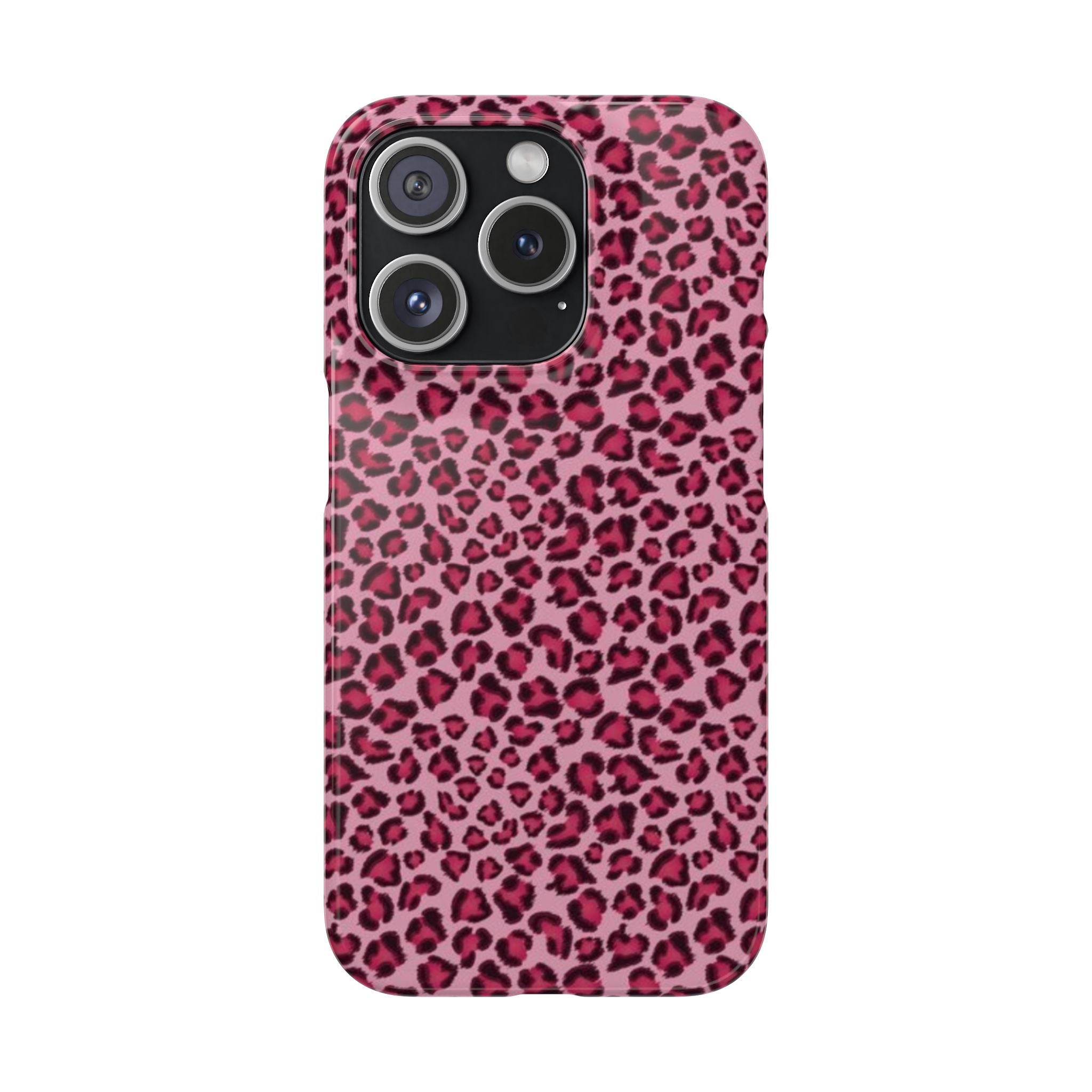 Pink Leopard Print Phone Case