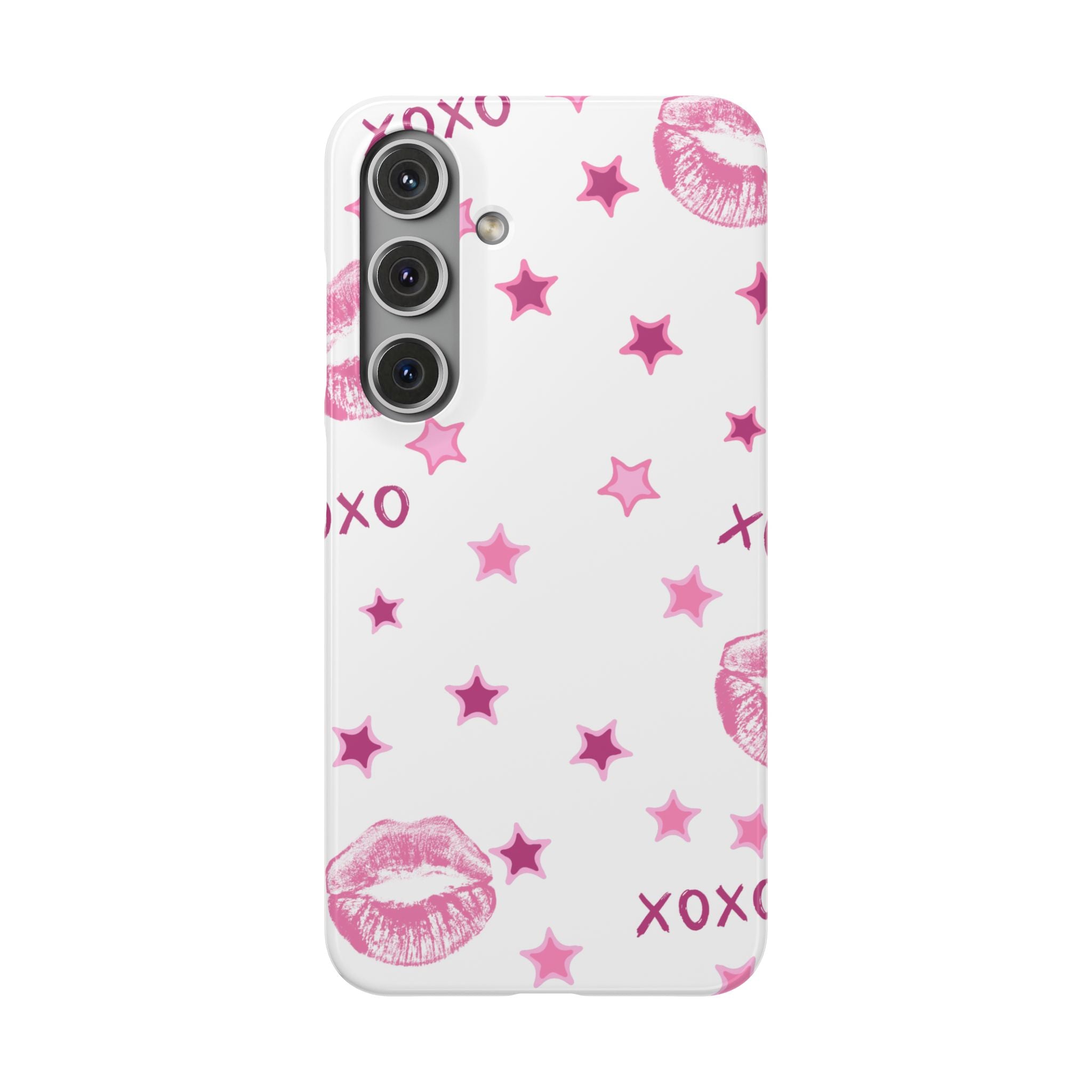 Kisses & Stars Snap Phone Case 💋