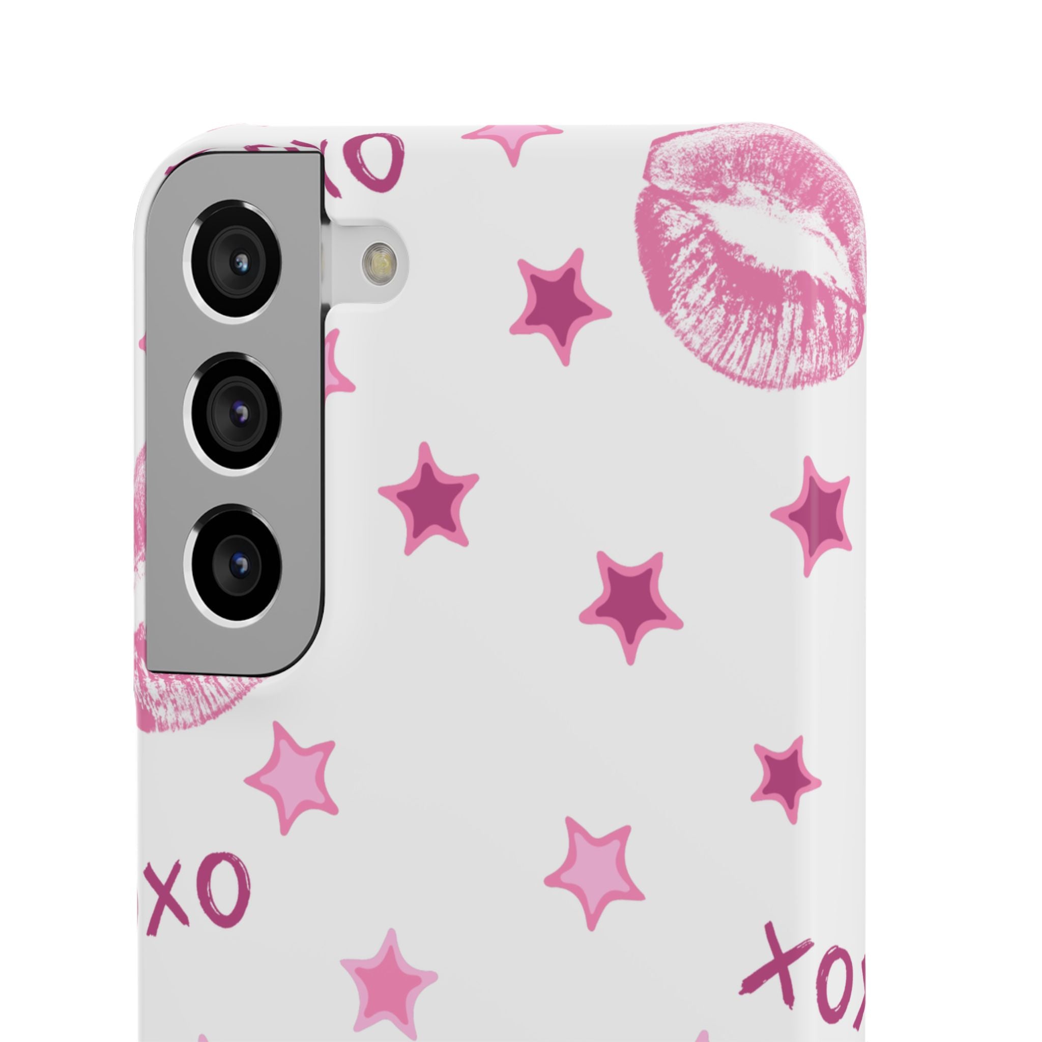 Kisses & Stars Snap Phone Case 💋