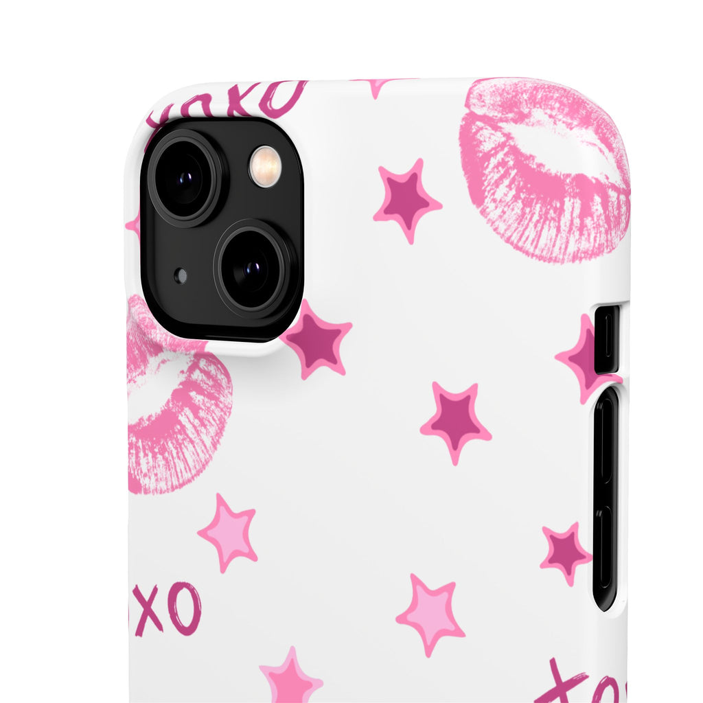Kisses & Stars Snap Phone Case 💋