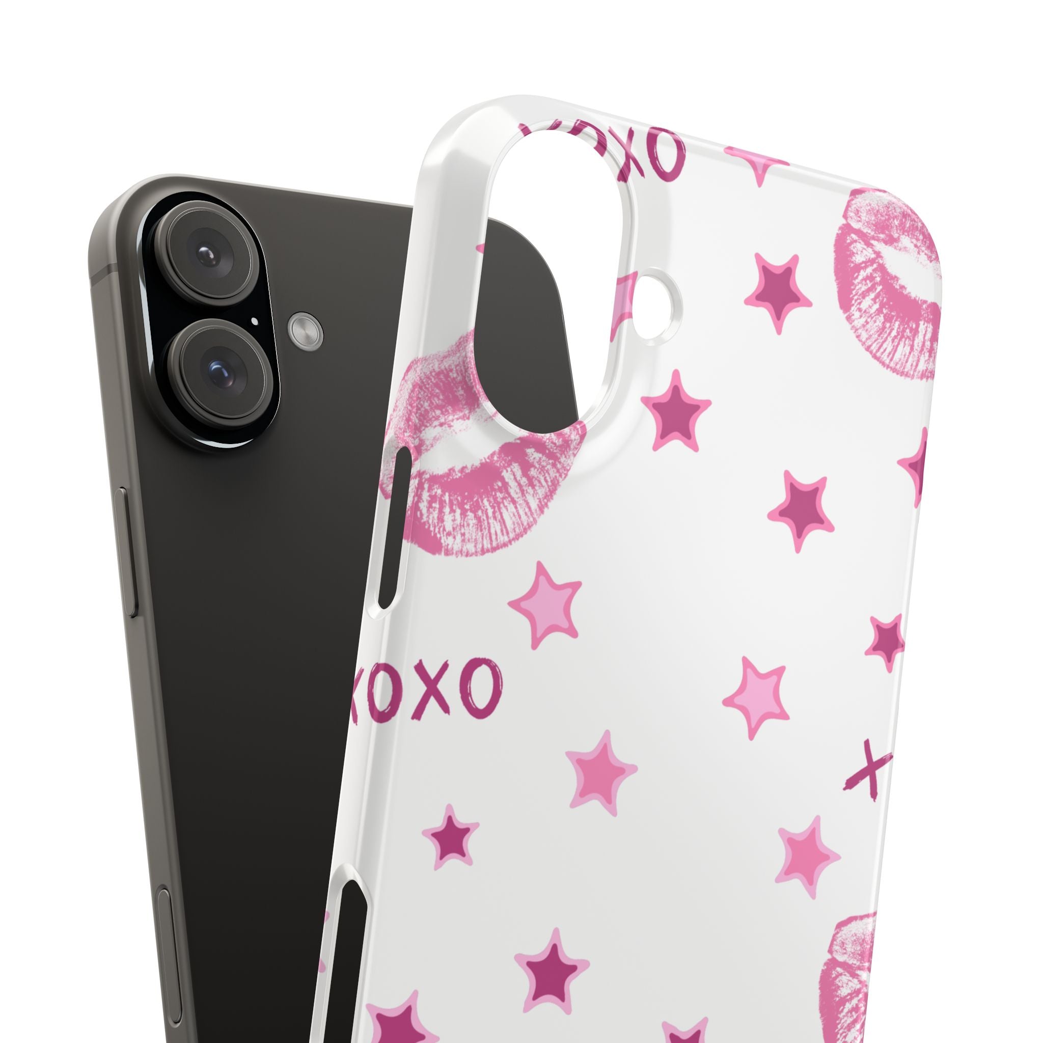 Kisses & Stars Snap Phone Case 💋