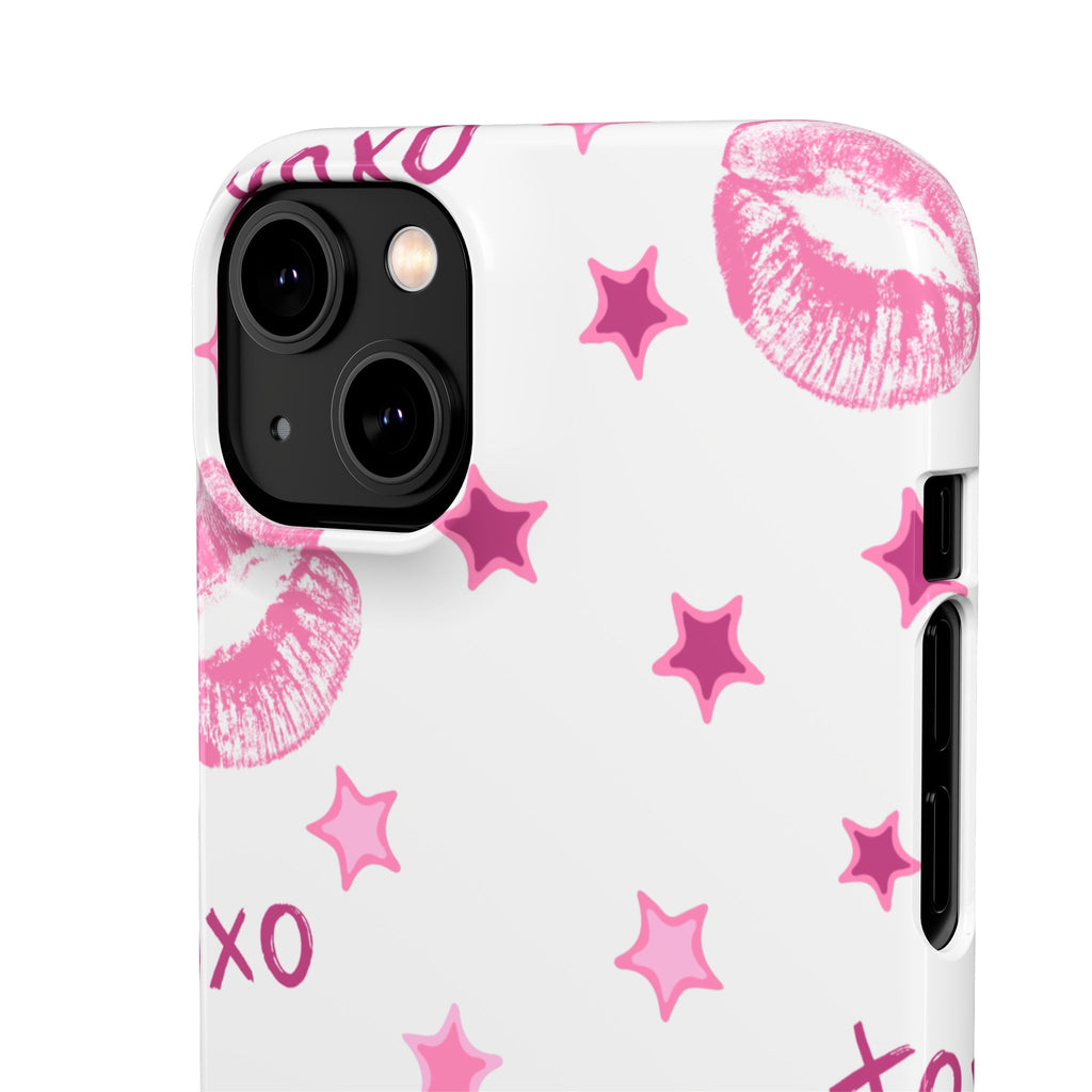Kisses & Stars Snap Phone Case 💋