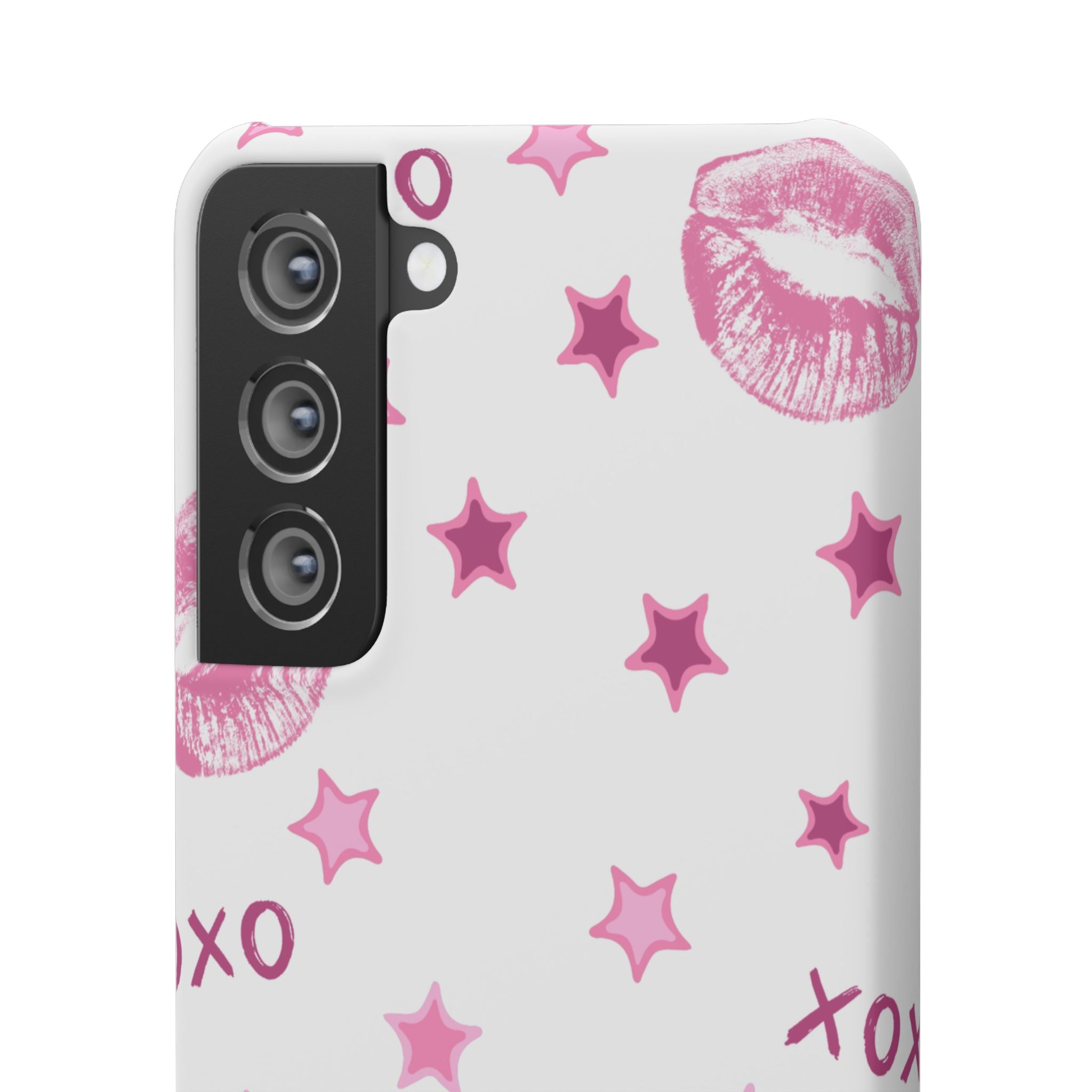 Kisses & Stars Snap Phone Case 💋