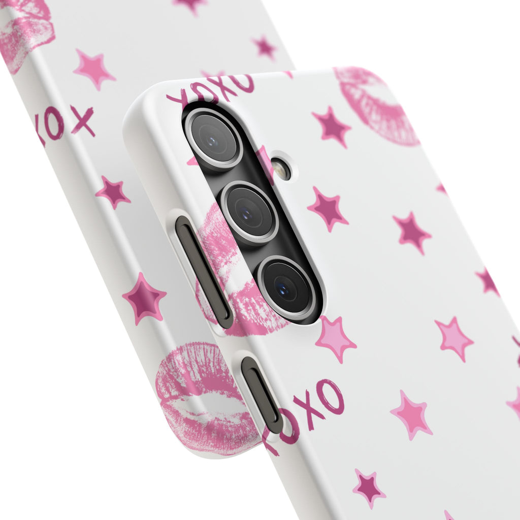Kisses & Stars Snap Phone Case 💋