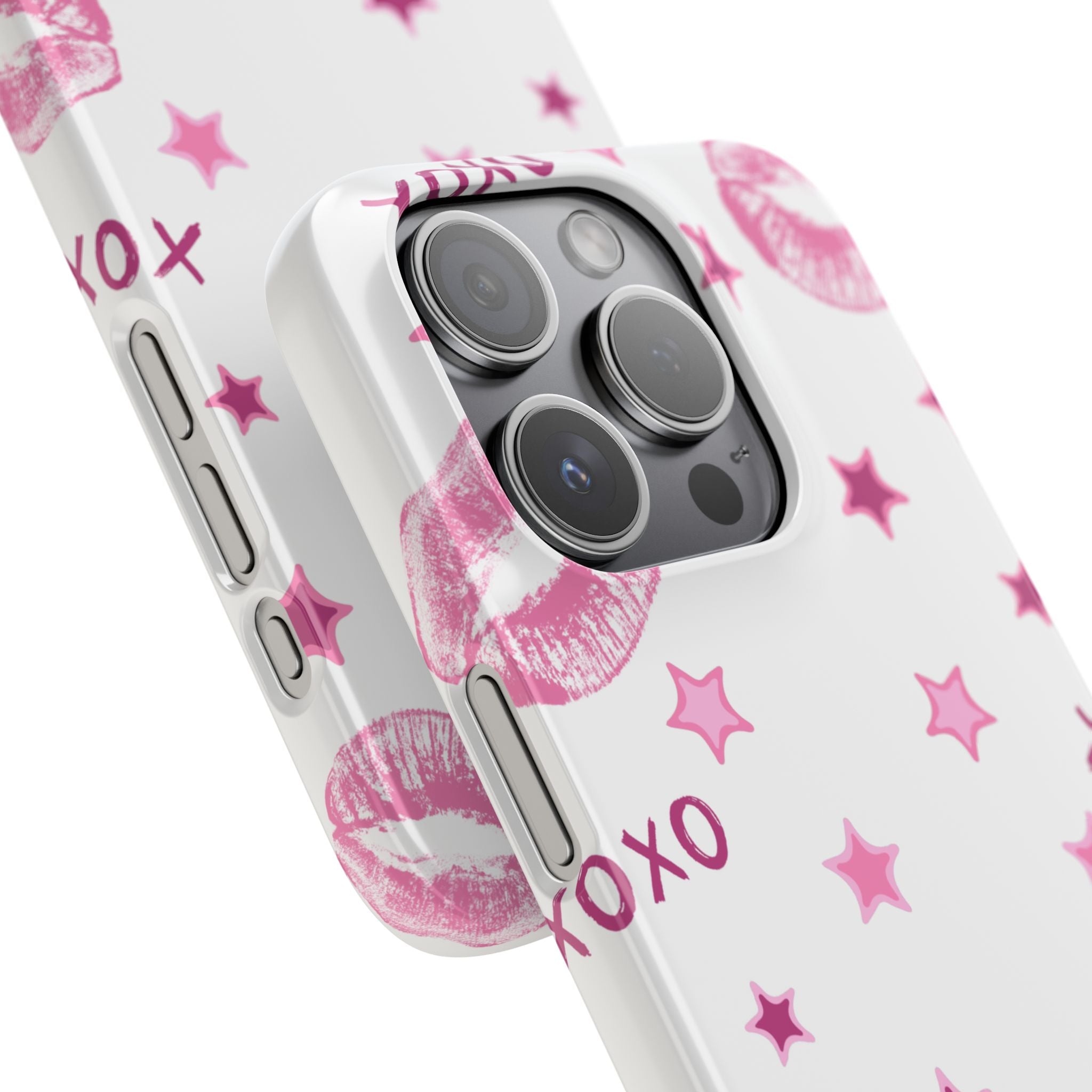 Kisses & Stars Snap Phone Case 💋
