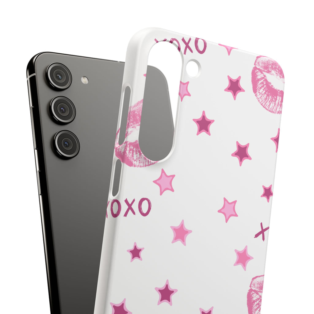 Kisses & Stars Snap Phone Case 💋