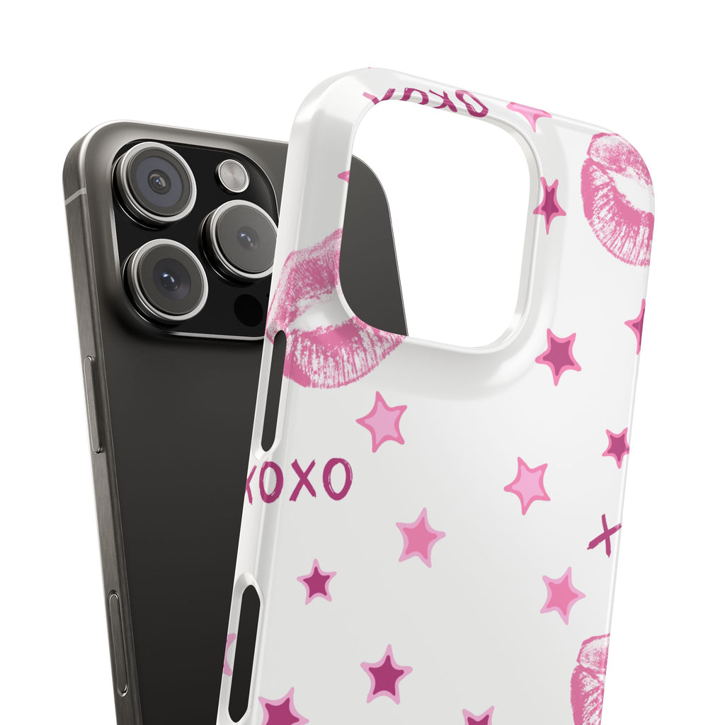 Kisses & Stars Snap Phone Case 💋