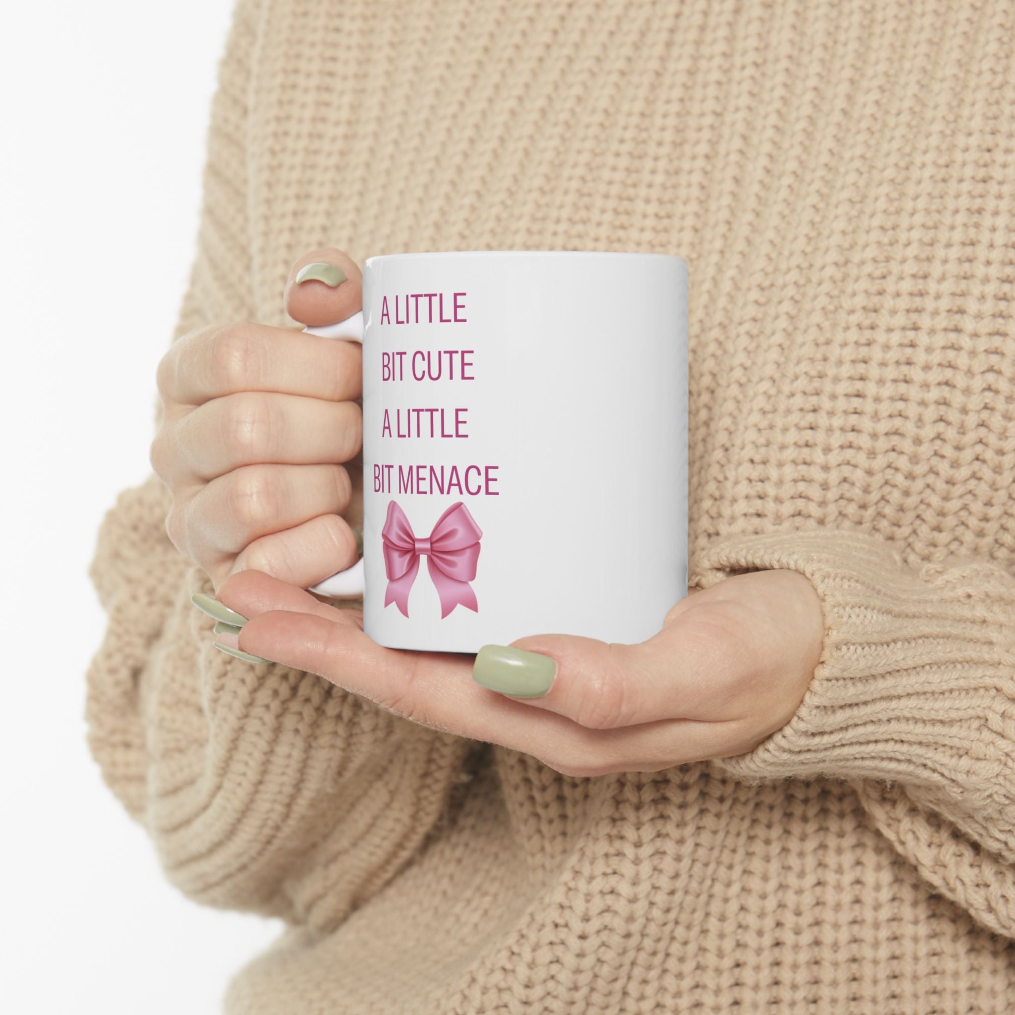 Cute quote ceramic mug 🎀