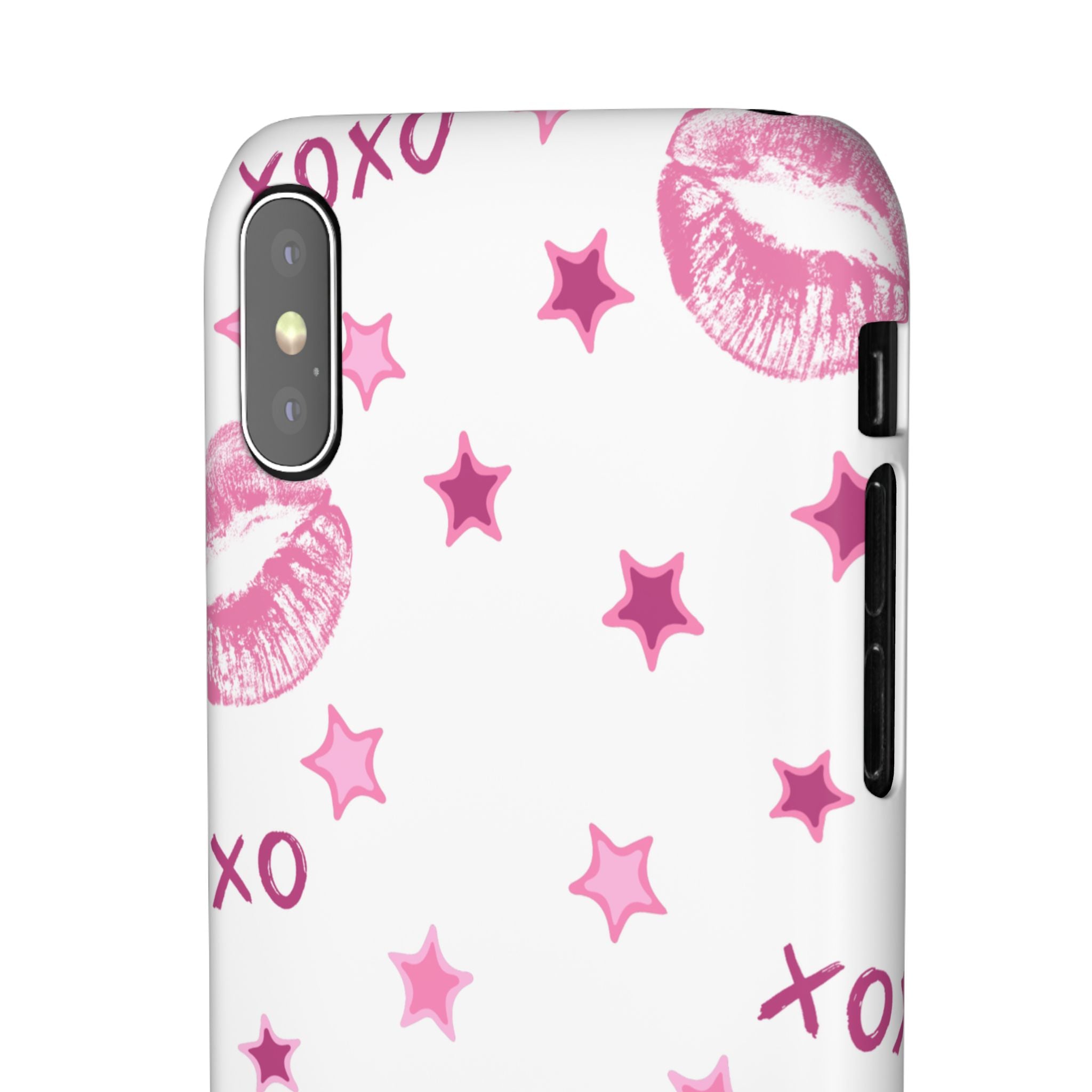 Kisses & Stars Snap Phone Case 💋
