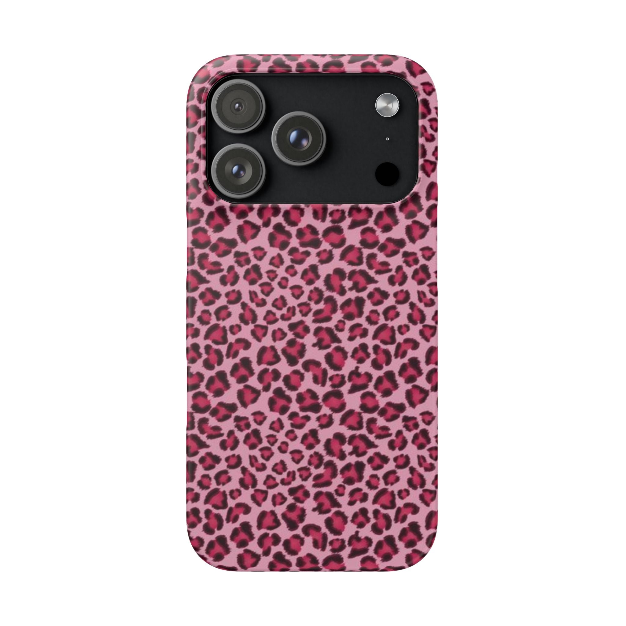 Pink Leopard Print Phone Case