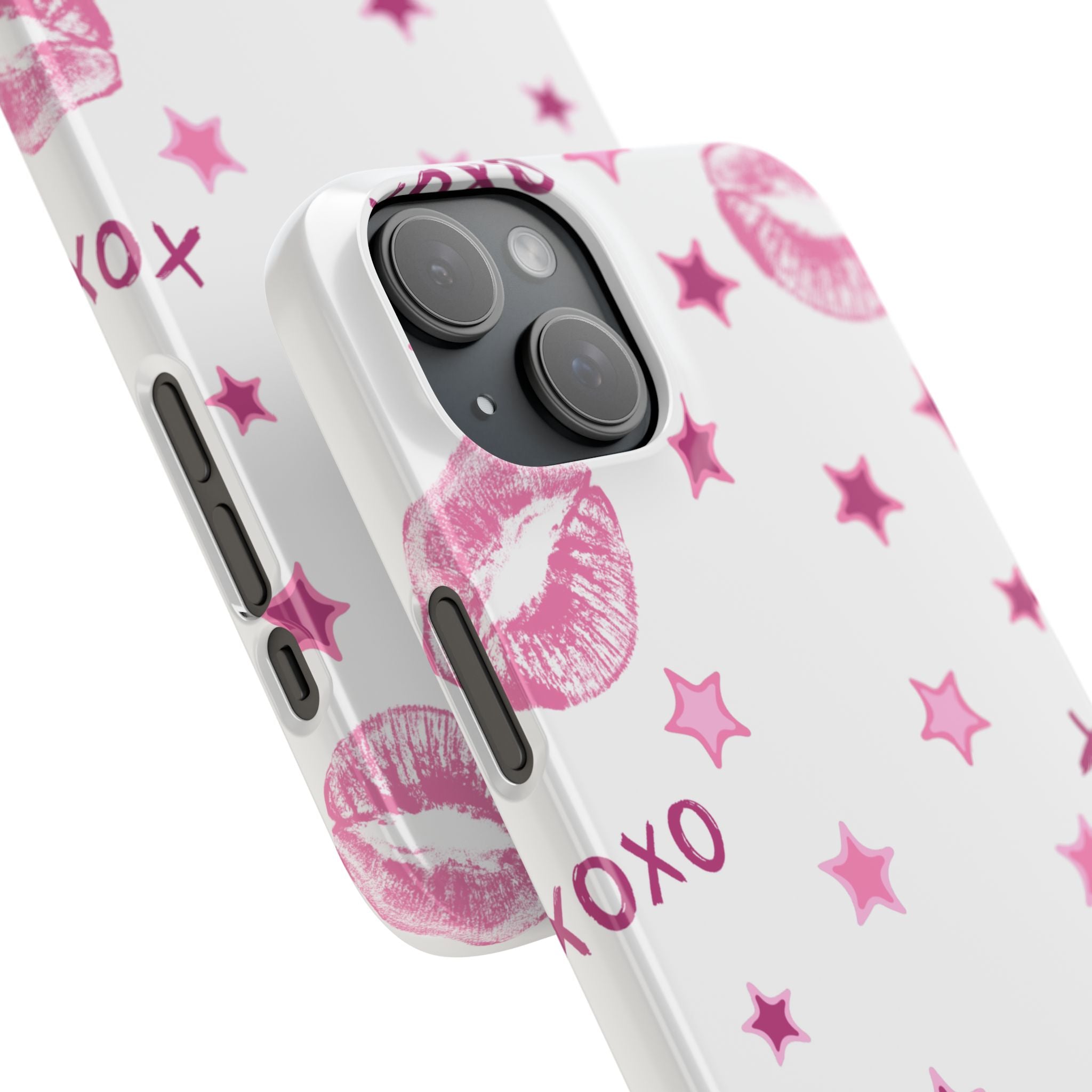 Kisses & Stars Snap Phone Case 💋