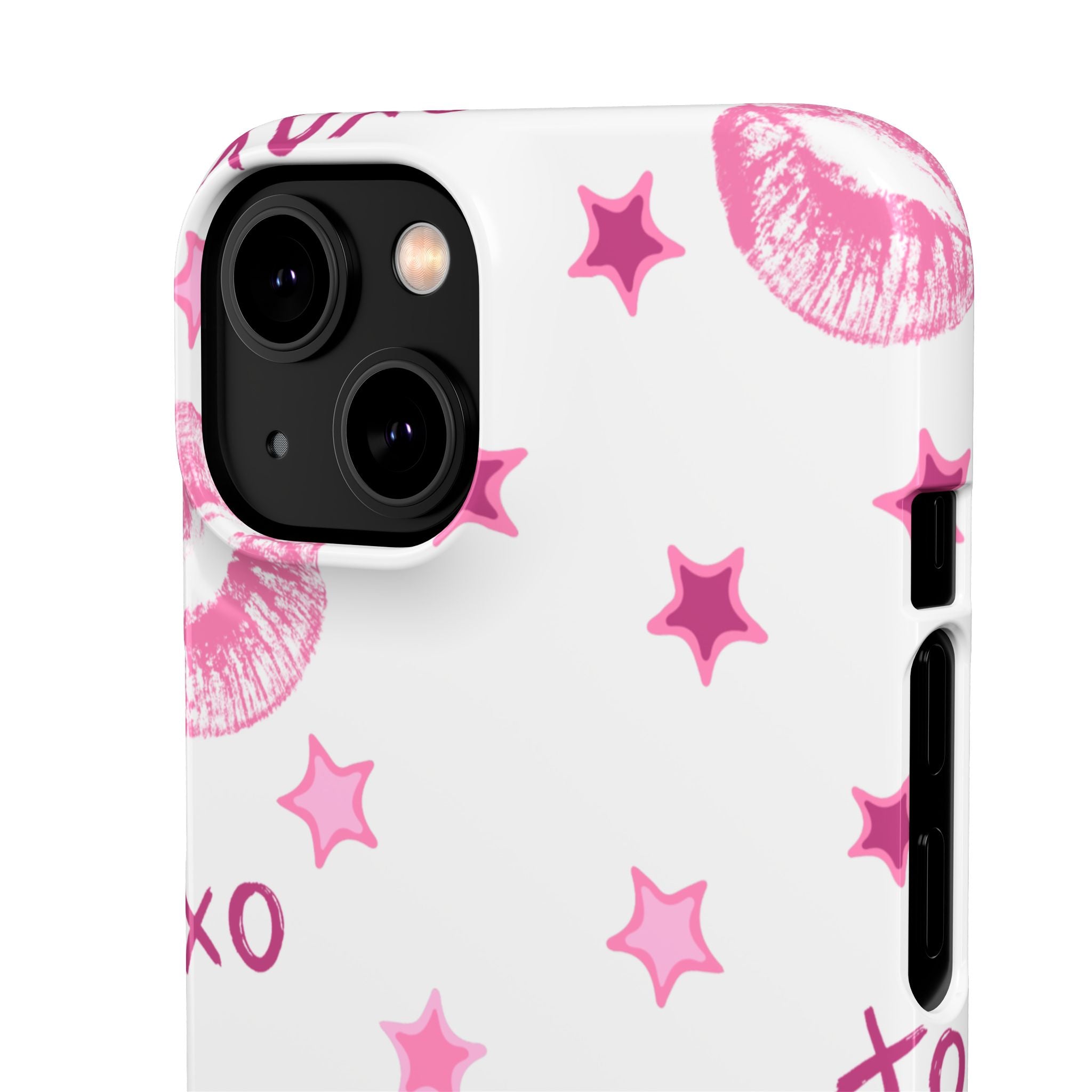 Kisses & Stars Snap Phone Case 💋