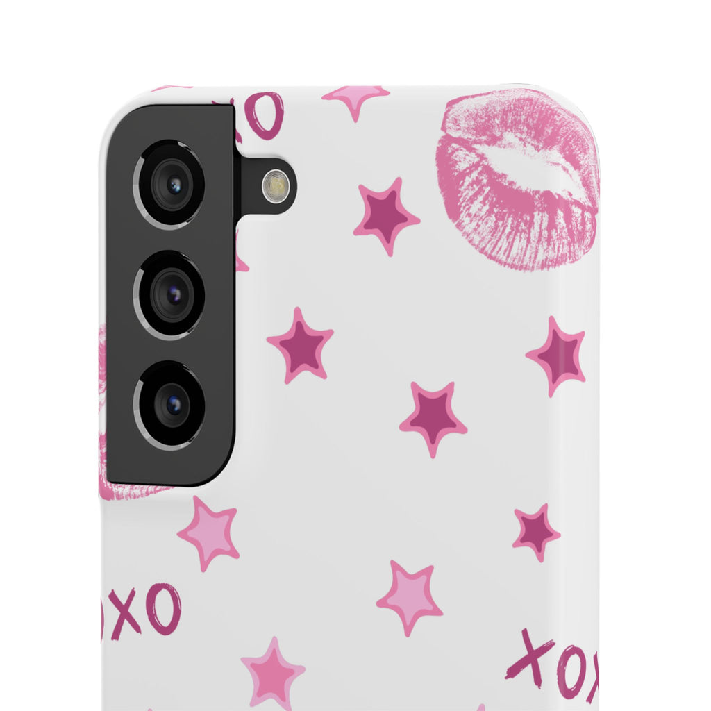 Kisses & Stars Snap Phone Case 💋
