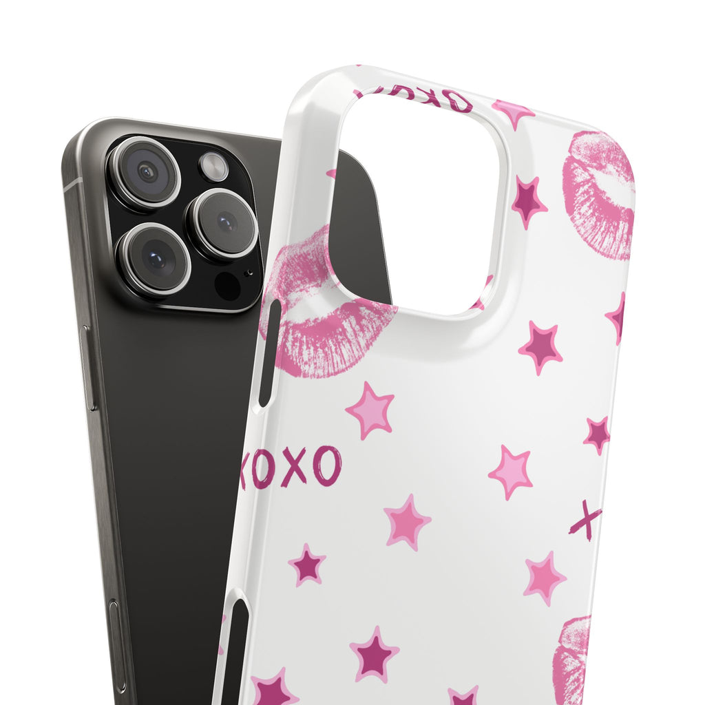 Kisses & Stars Snap Phone Case 💋