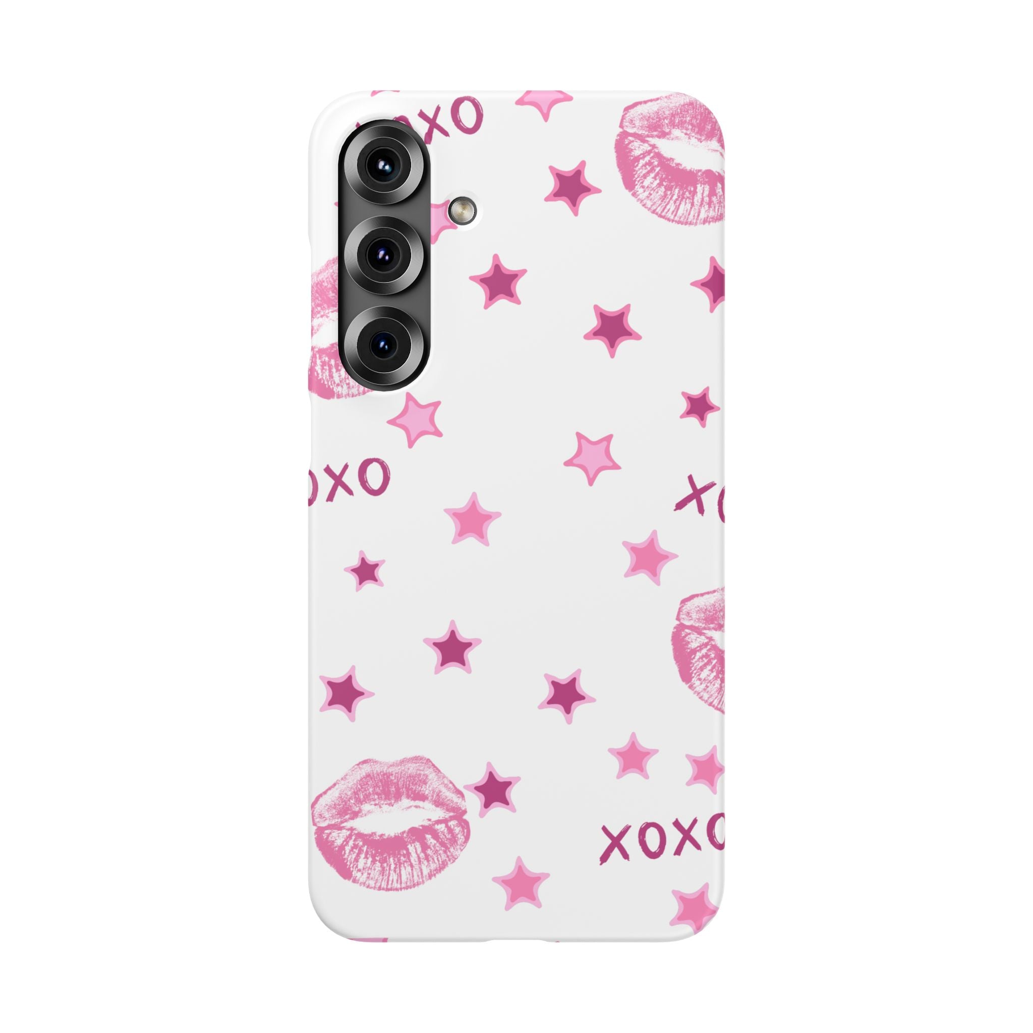 Kisses & Stars Snap Phone Case 💋
