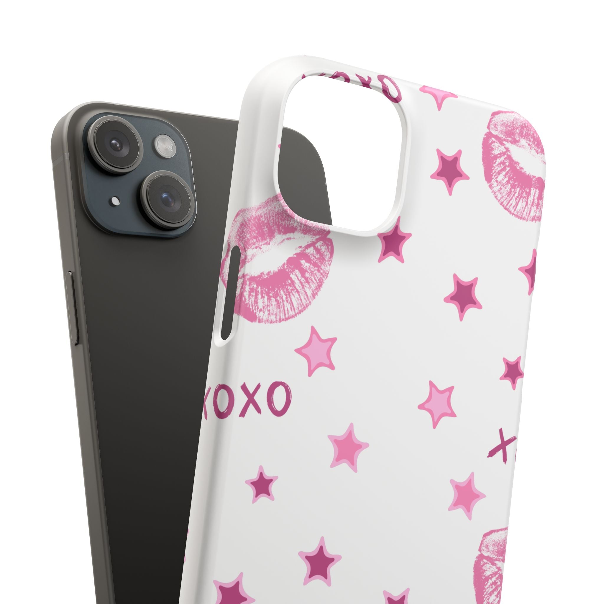 Kisses & Stars Snap Phone Case 💋