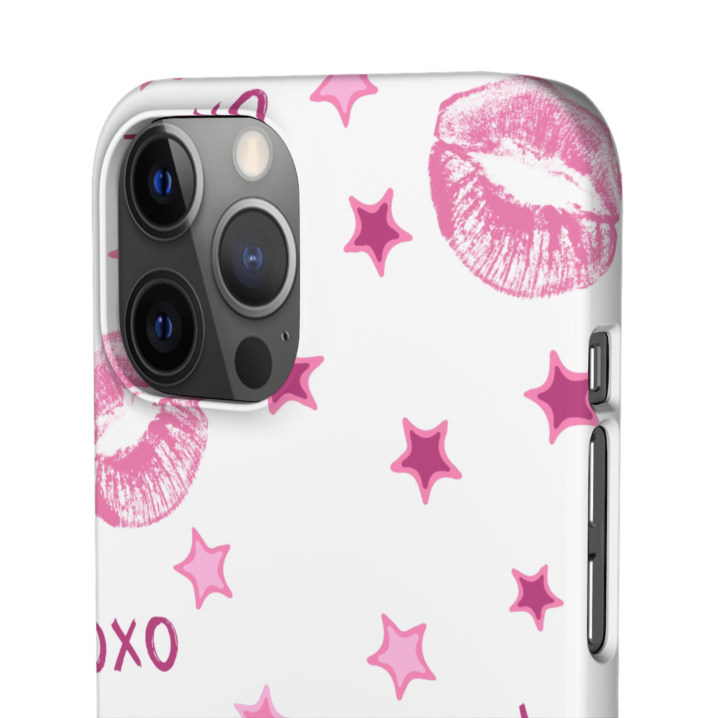 Kisses & Stars Snap Phone Case 💋