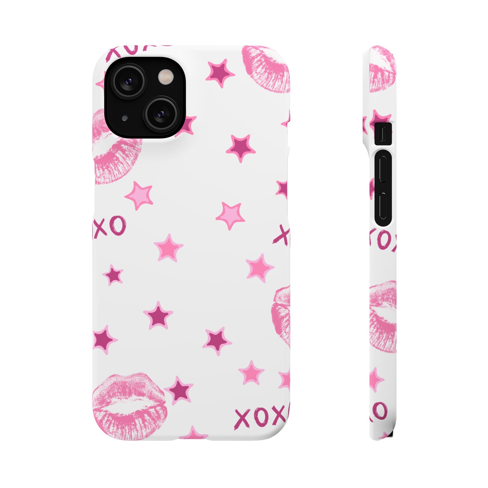 Kisses & Stars Snap Phone Case 💋