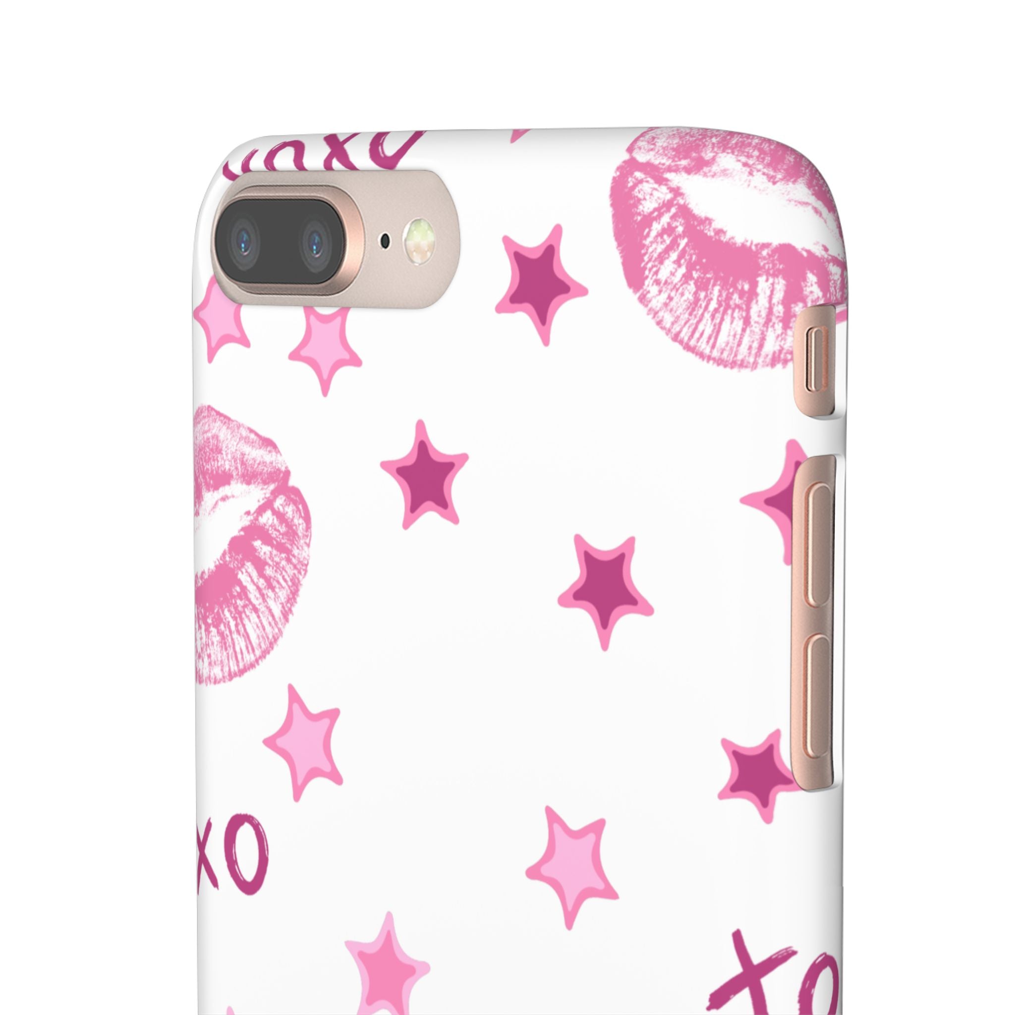 Kisses & Stars Snap Phone Case 💋