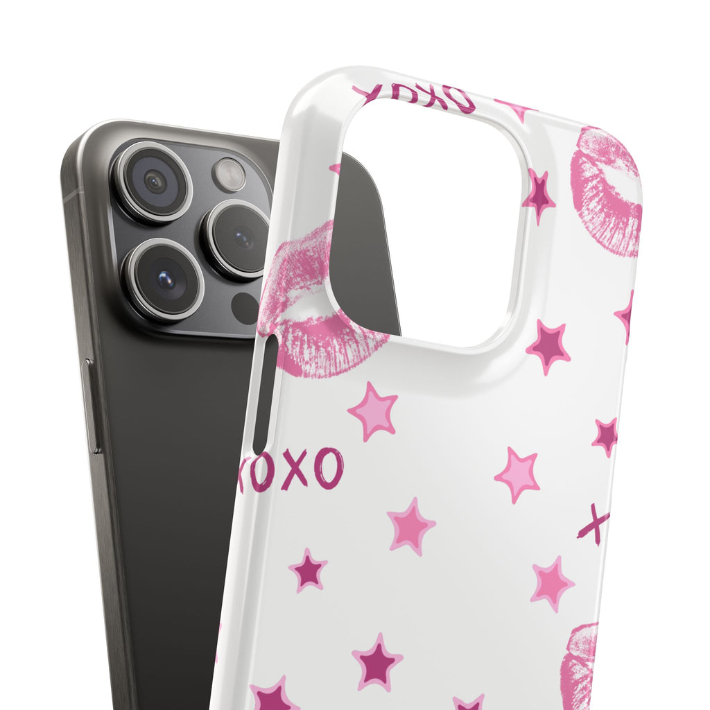 Kisses & Stars Snap Phone Case 💋