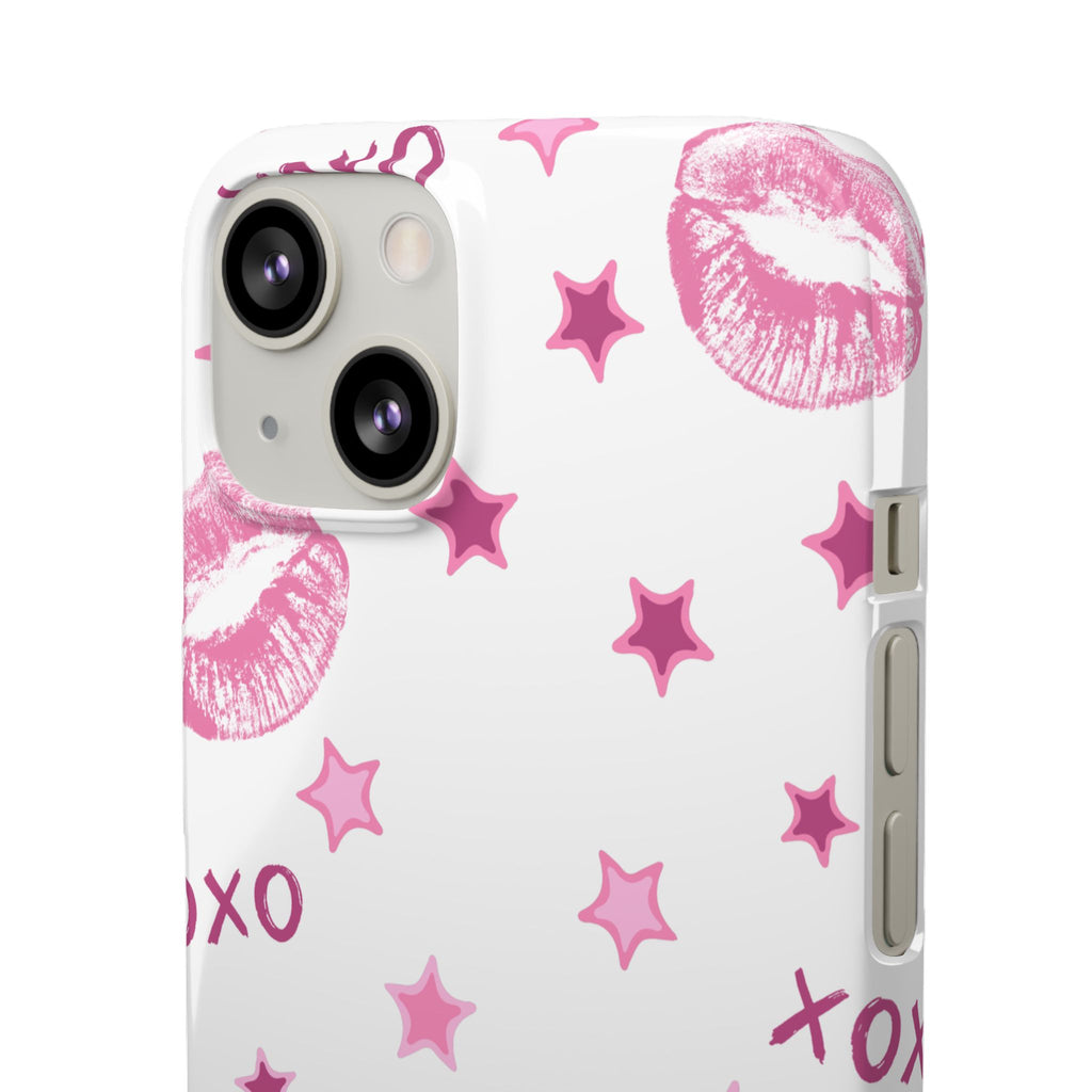 Kisses & Stars Snap Phone Case 💋