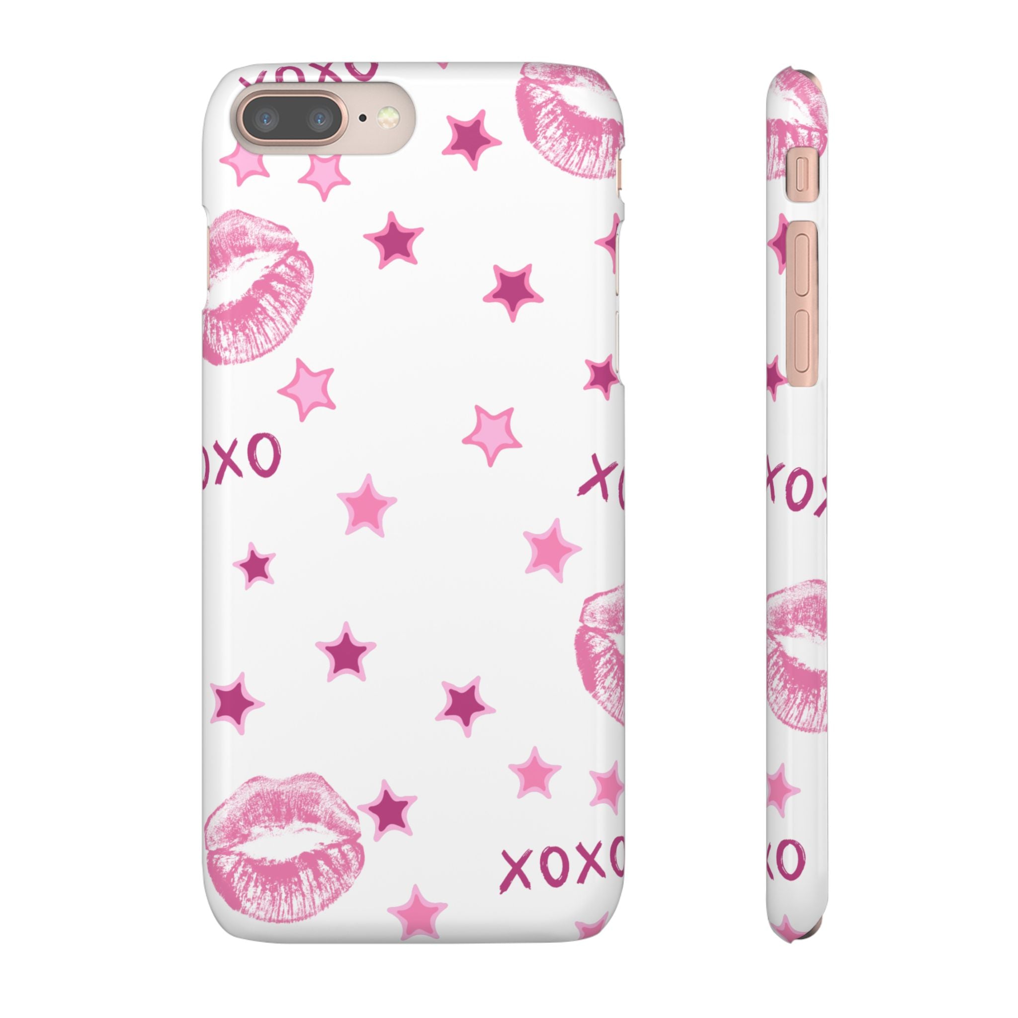 Kisses & Stars Snap Phone Case 💋