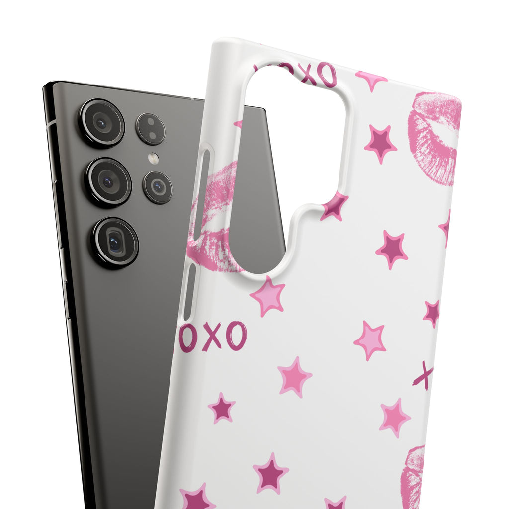 Kisses & Stars Snap Phone Case 💋