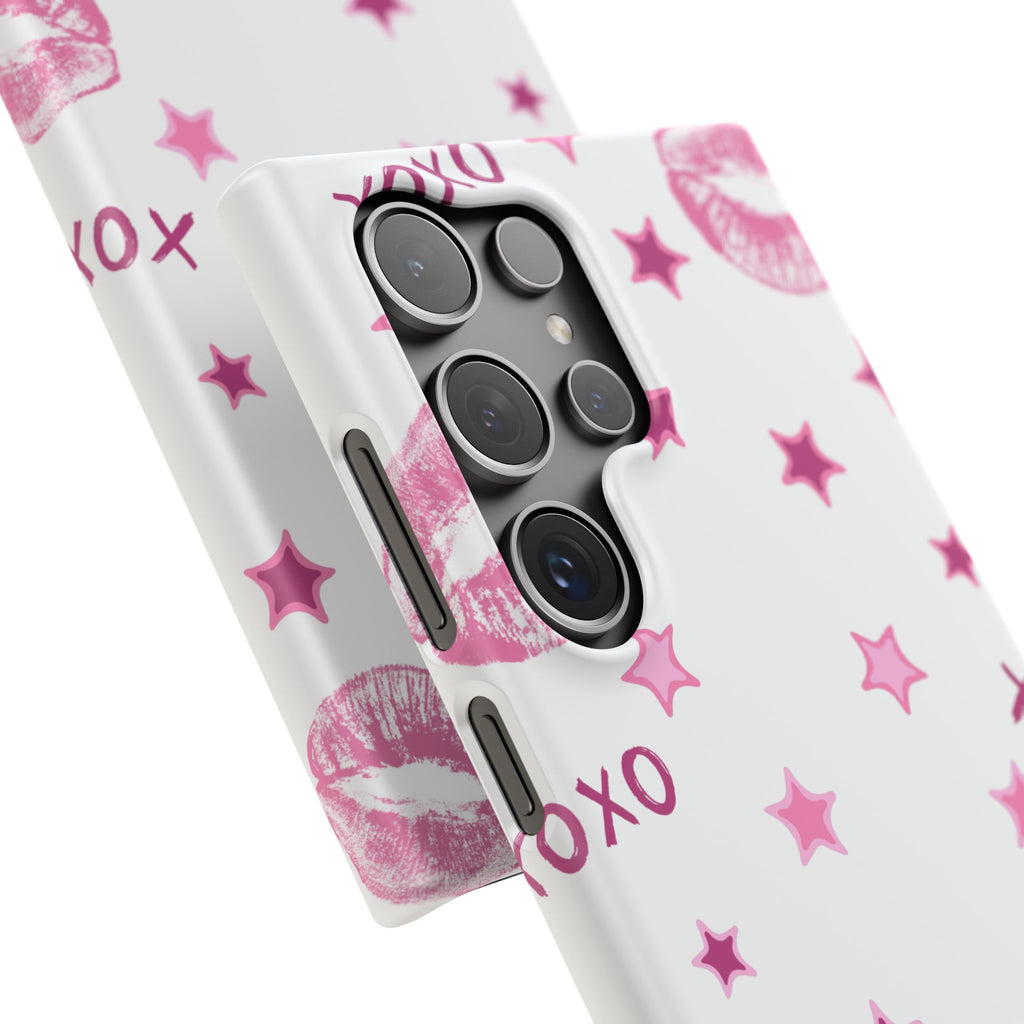 Kisses & Stars Snap Phone Case 💋