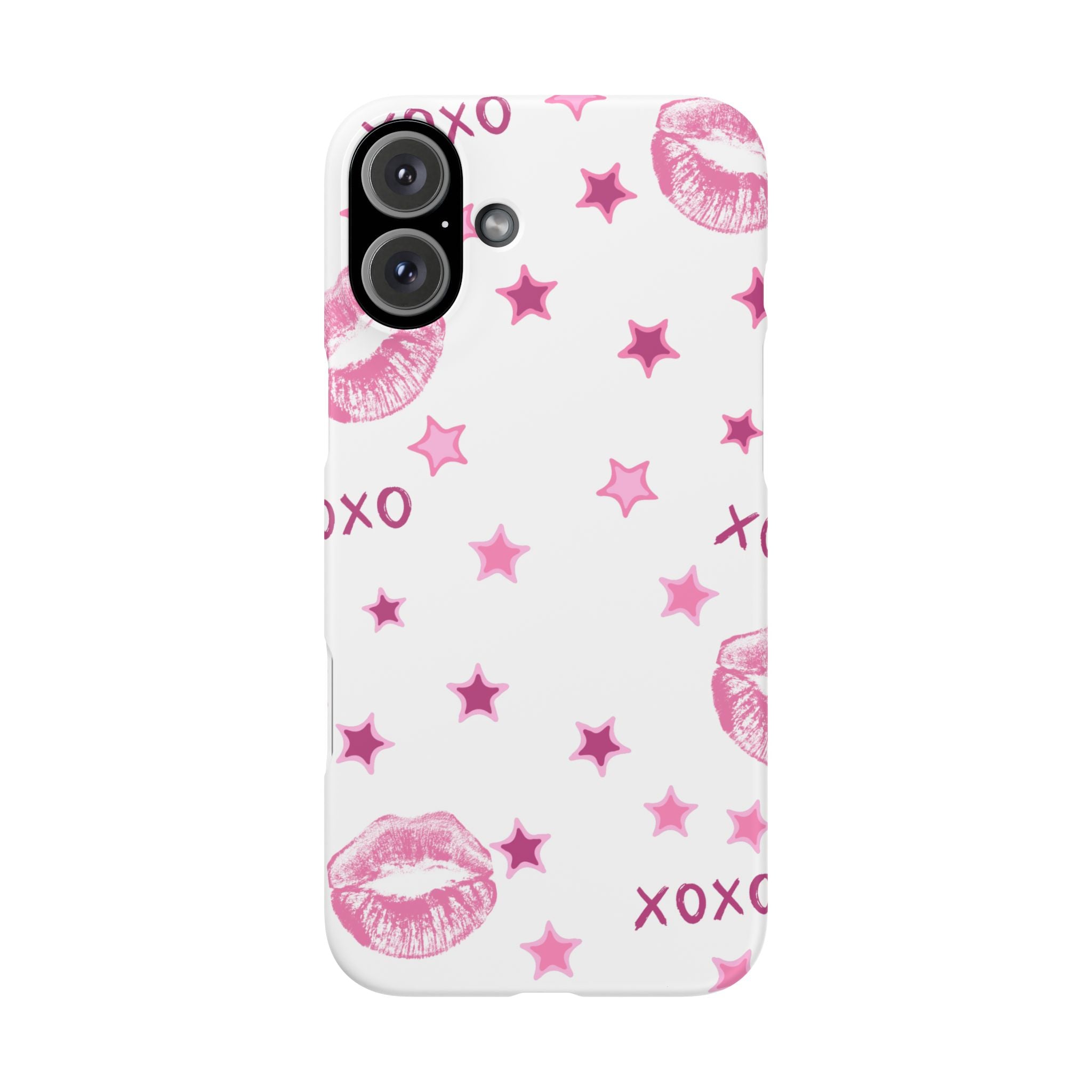 Kisses & Stars Snap Phone Case 💋