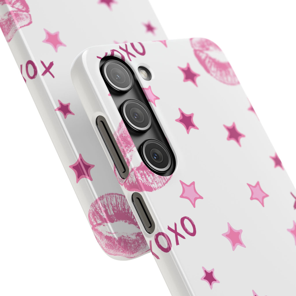 Kisses & Stars Snap Phone Case 💋