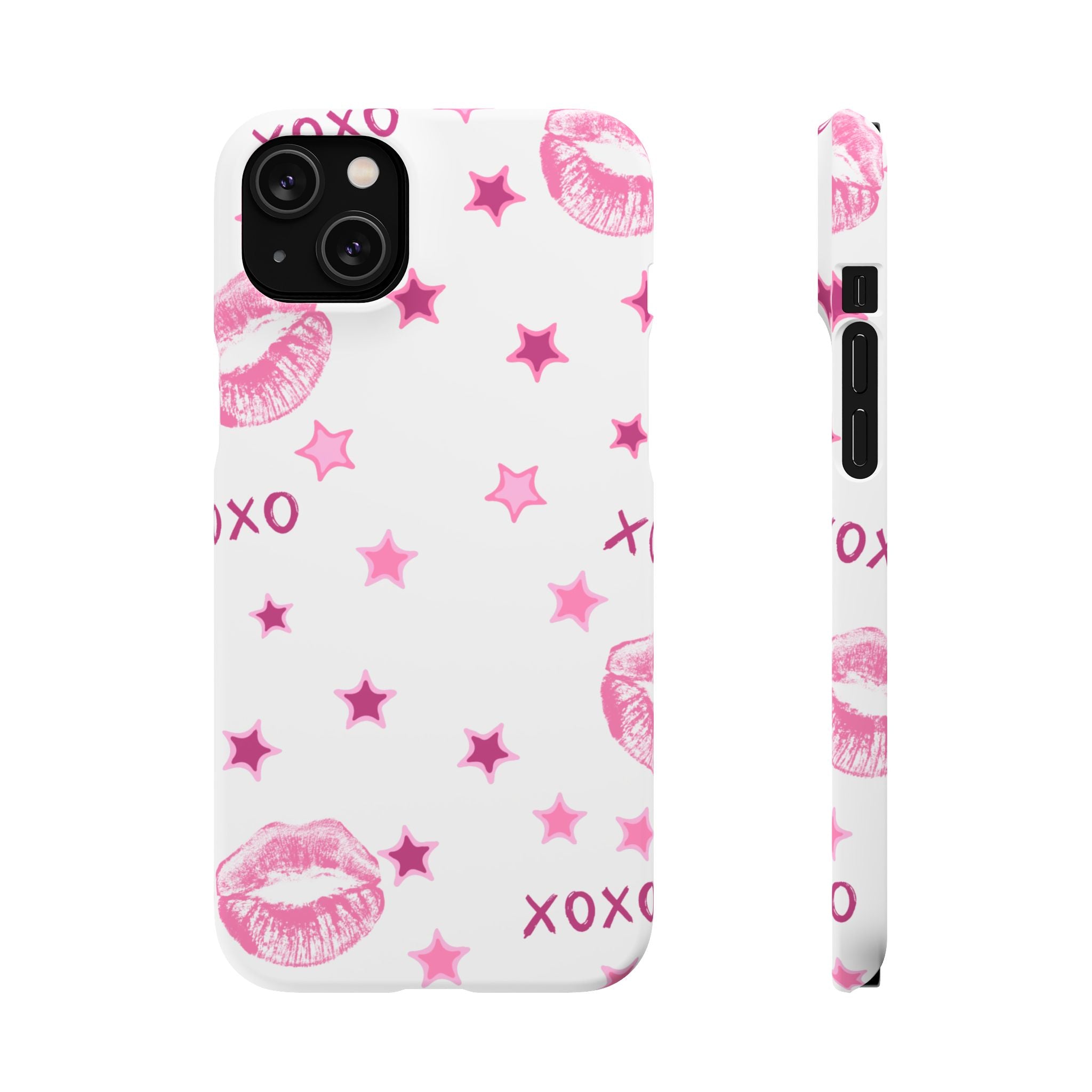 Kisses & Stars Snap Phone Case 💋