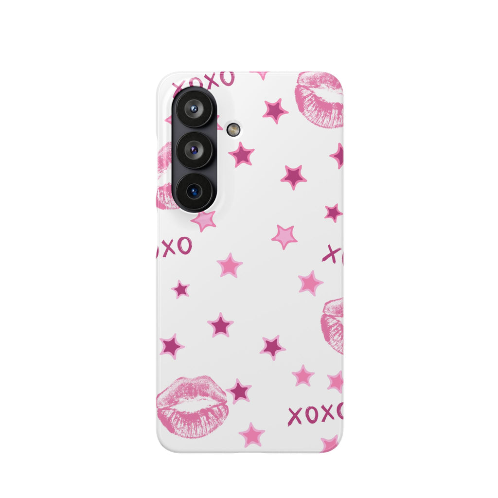Kisses & Stars Snap Phone Case 💋