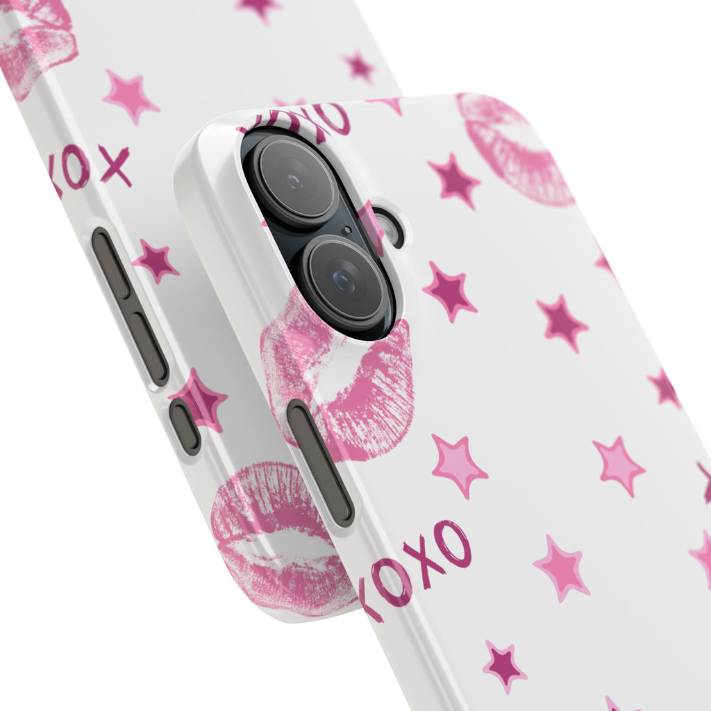 Kisses & Stars Snap Phone Case 💋