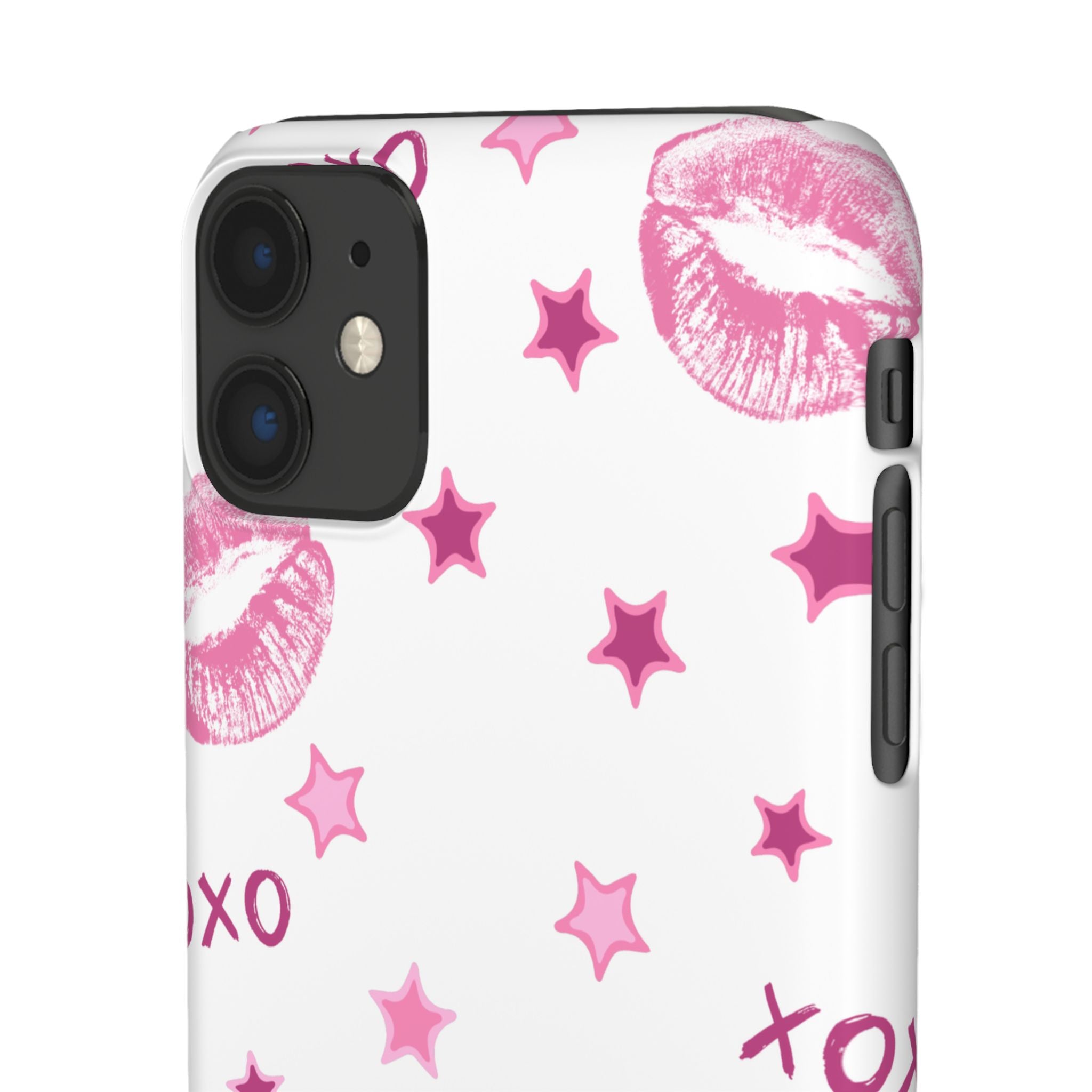 Kisses & Stars Snap Phone Case 💋