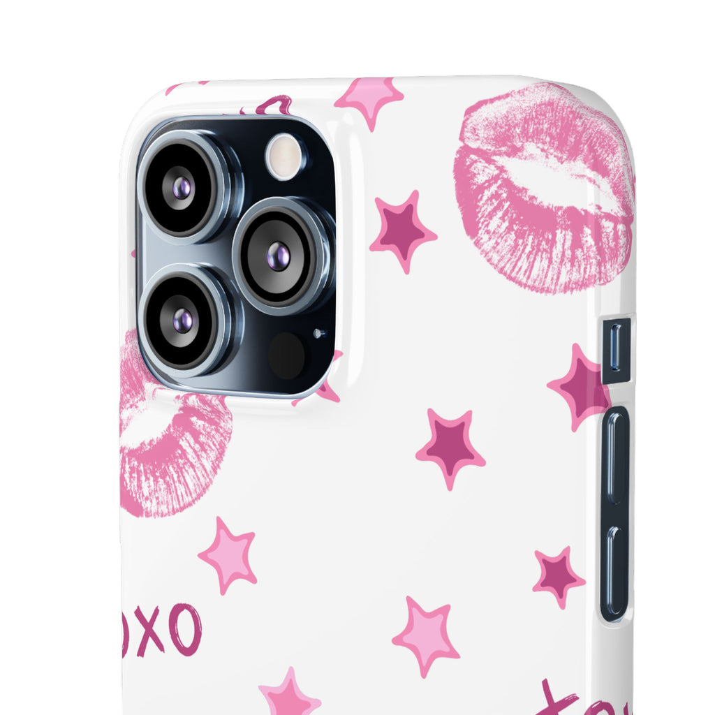 Kisses & Stars Snap Phone Case 💋