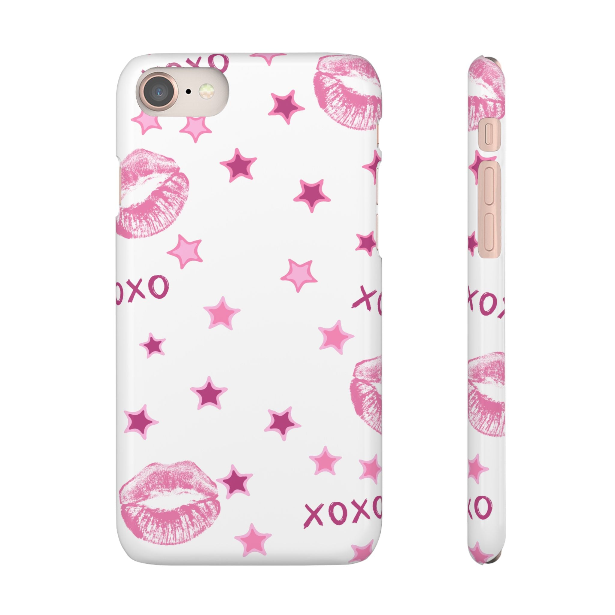 Kisses & Stars Snap Phone Case 💋