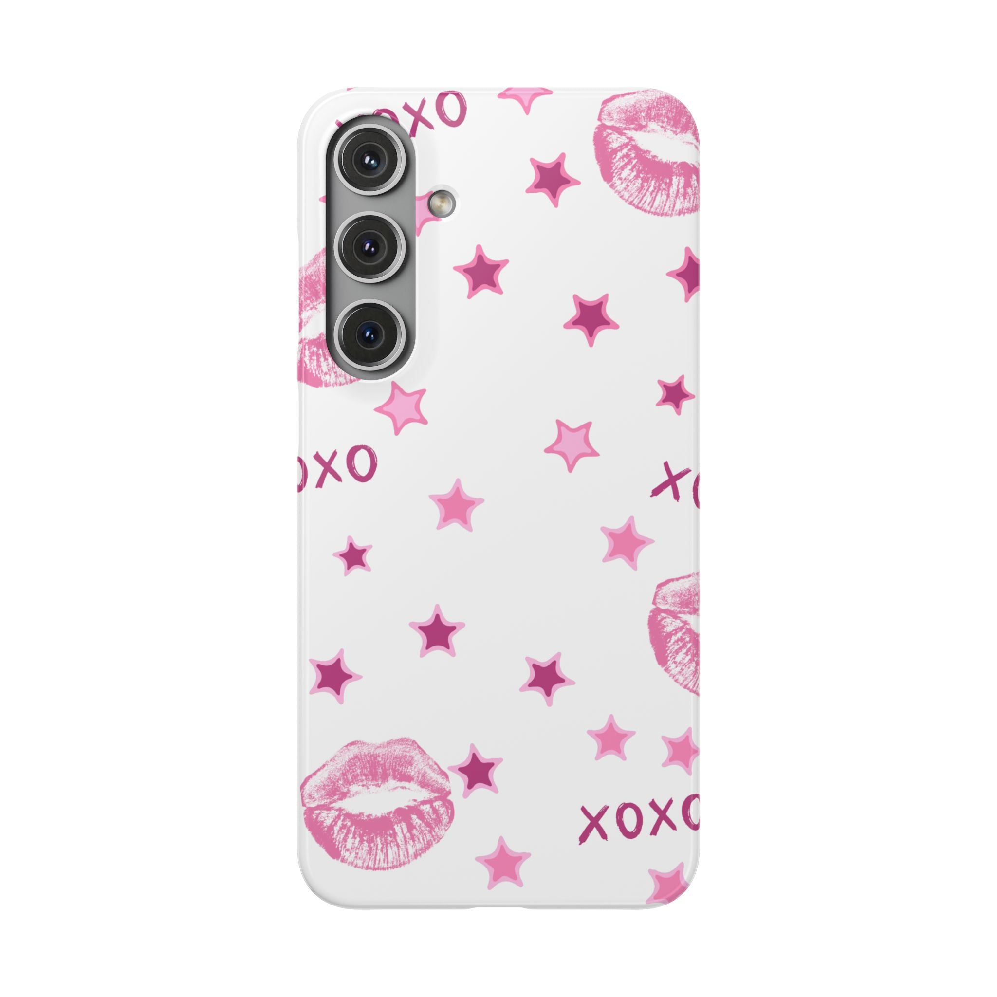 Kisses & Stars Snap Phone Case 💋