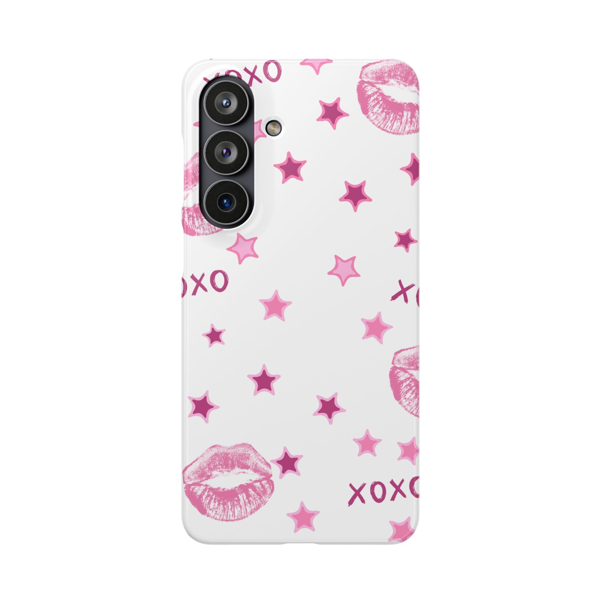 Kisses & Stars Snap Phone Case 💋