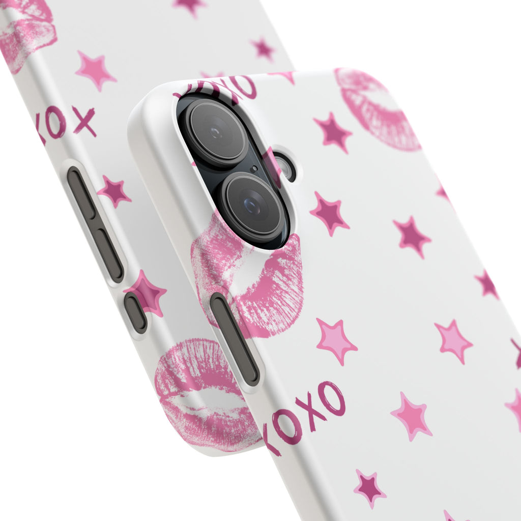 Kisses & Stars Snap Phone Case 💋