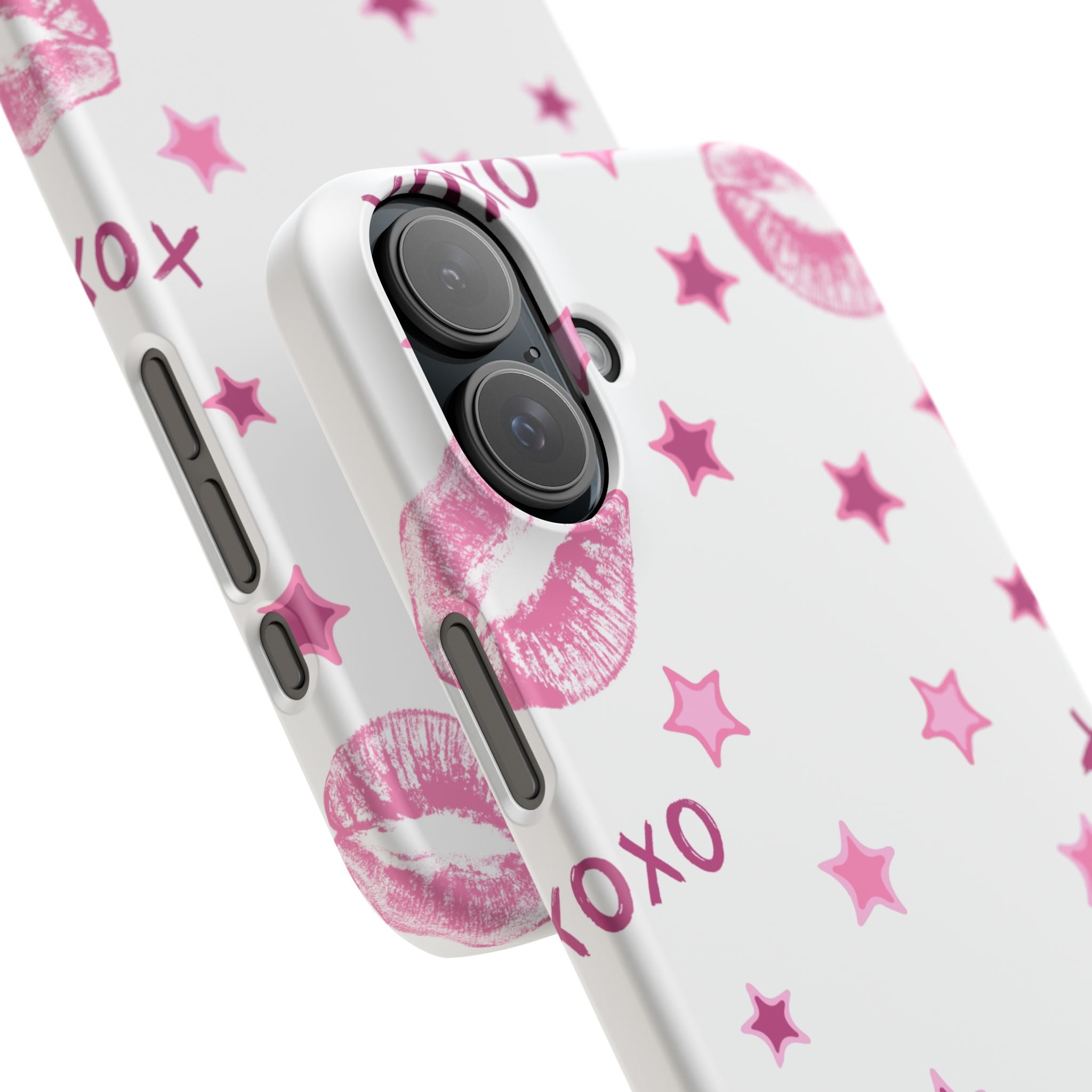 Kisses & Stars Snap Phone Case 💋