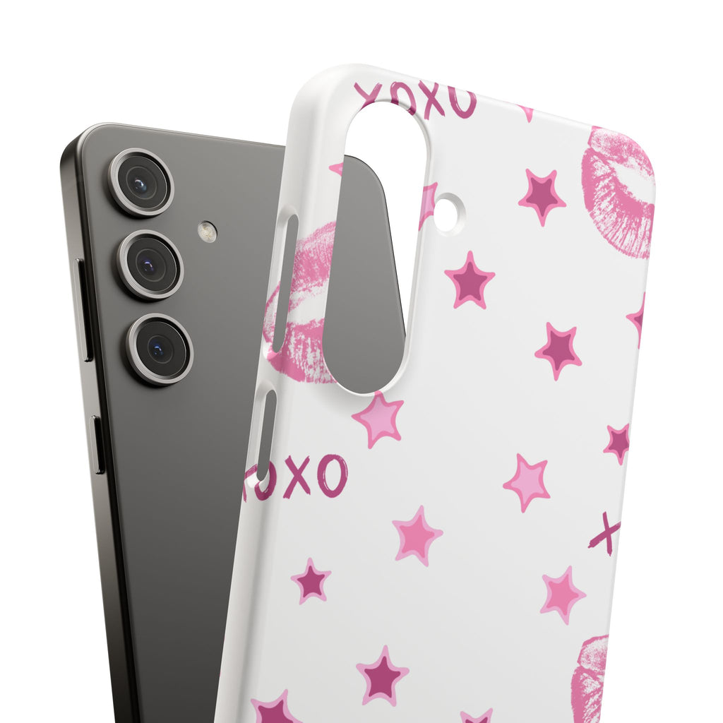 Kisses & Stars Snap Phone Case 💋