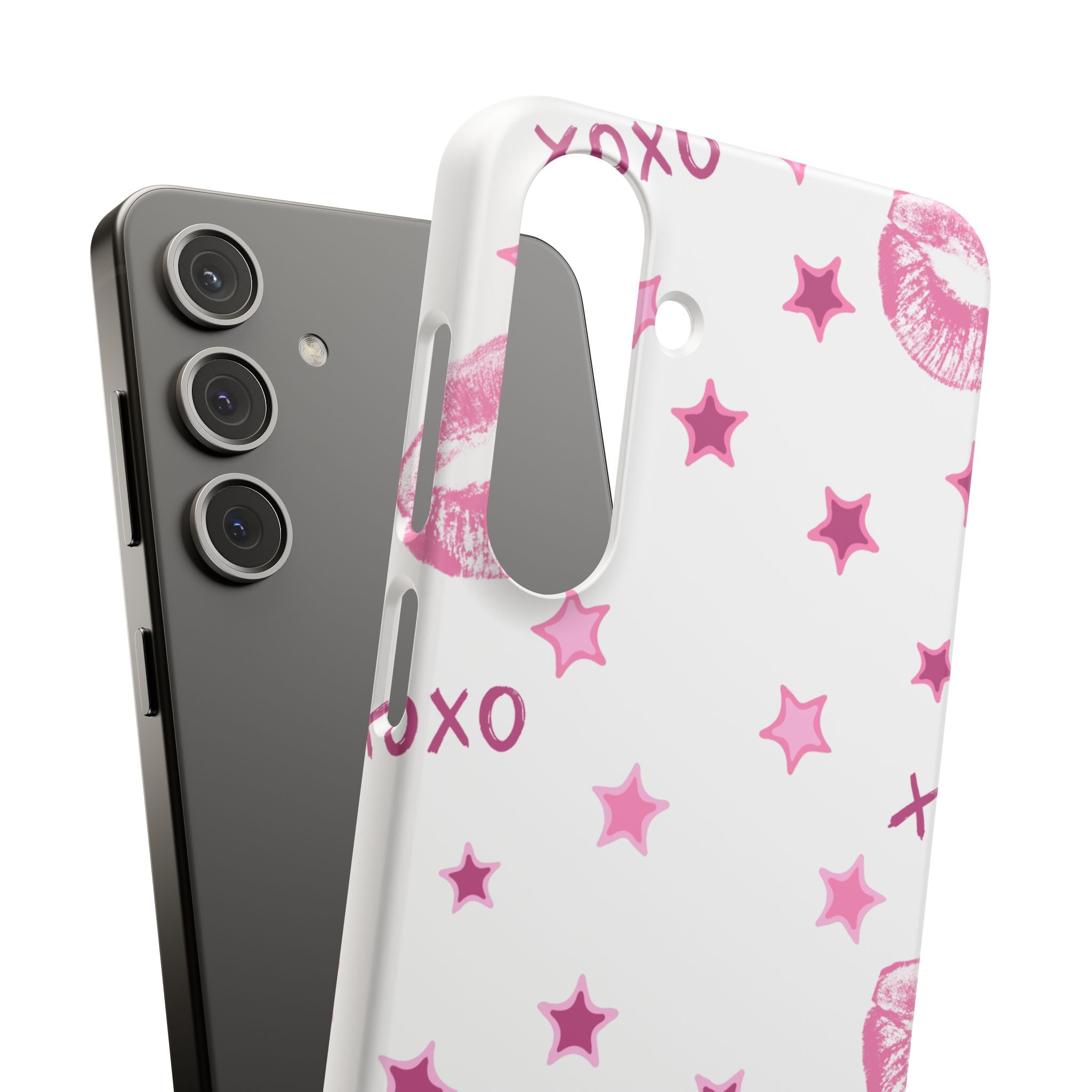 Kisses & Stars Snap Phone Case 💋
