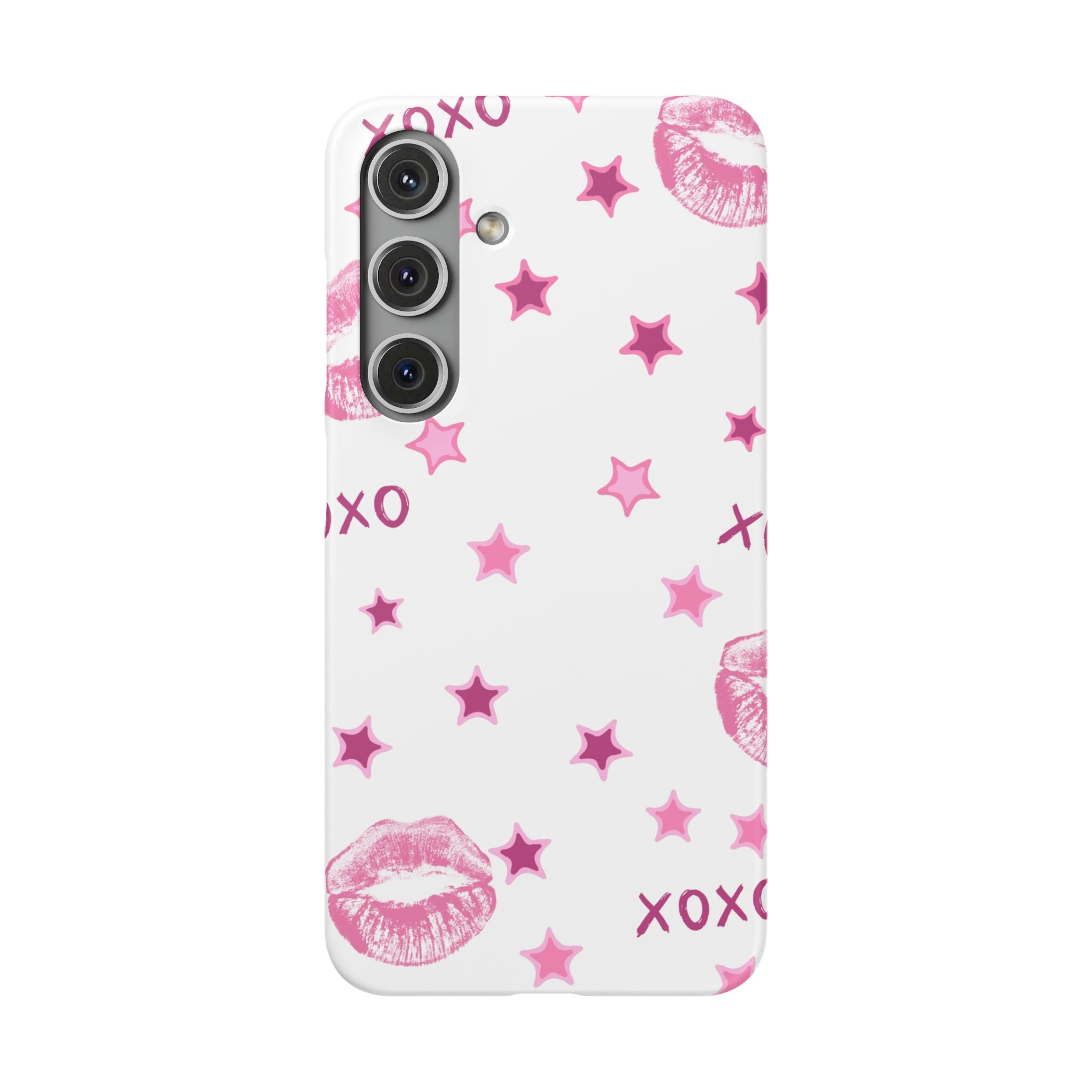 Kisses & Stars Snap Phone Case 💋