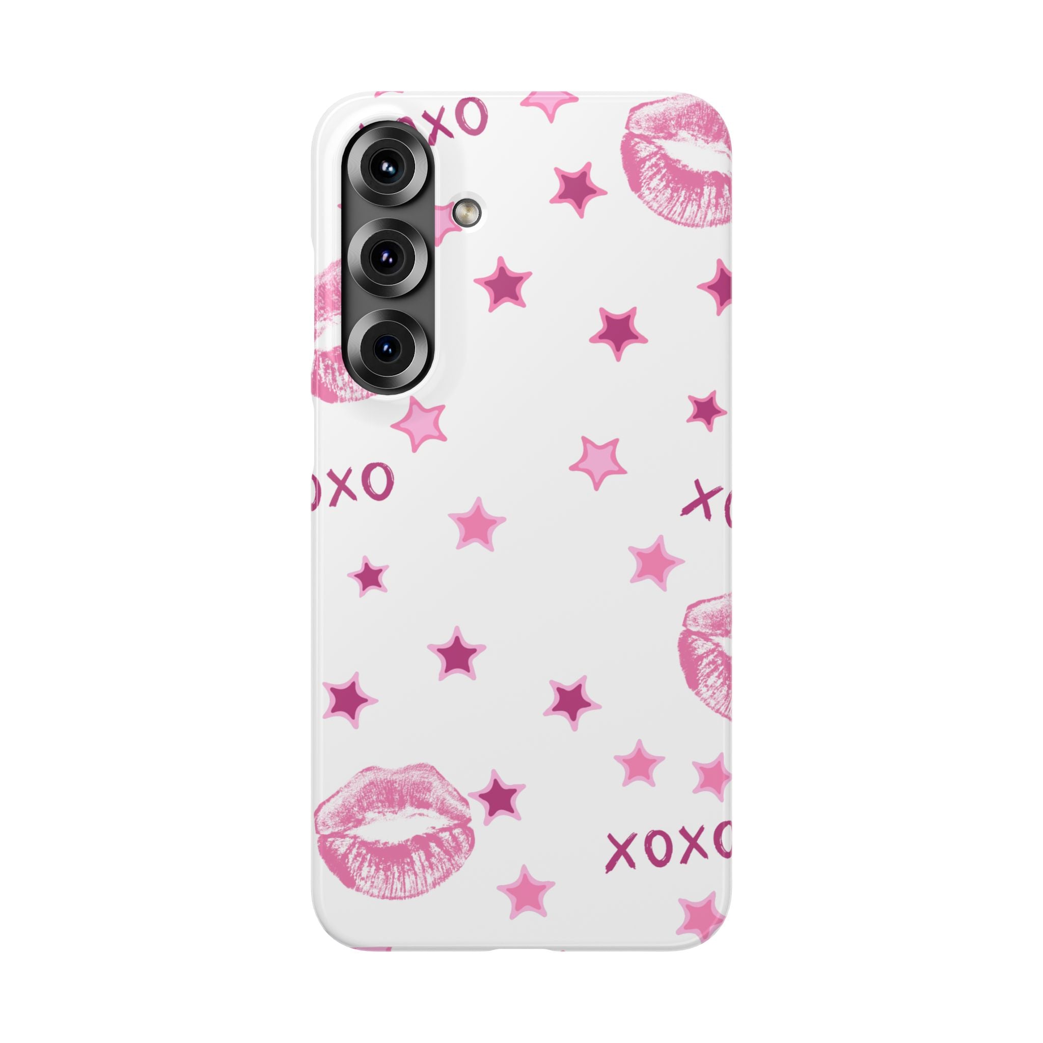 Kisses & Stars Snap Phone Case 💋