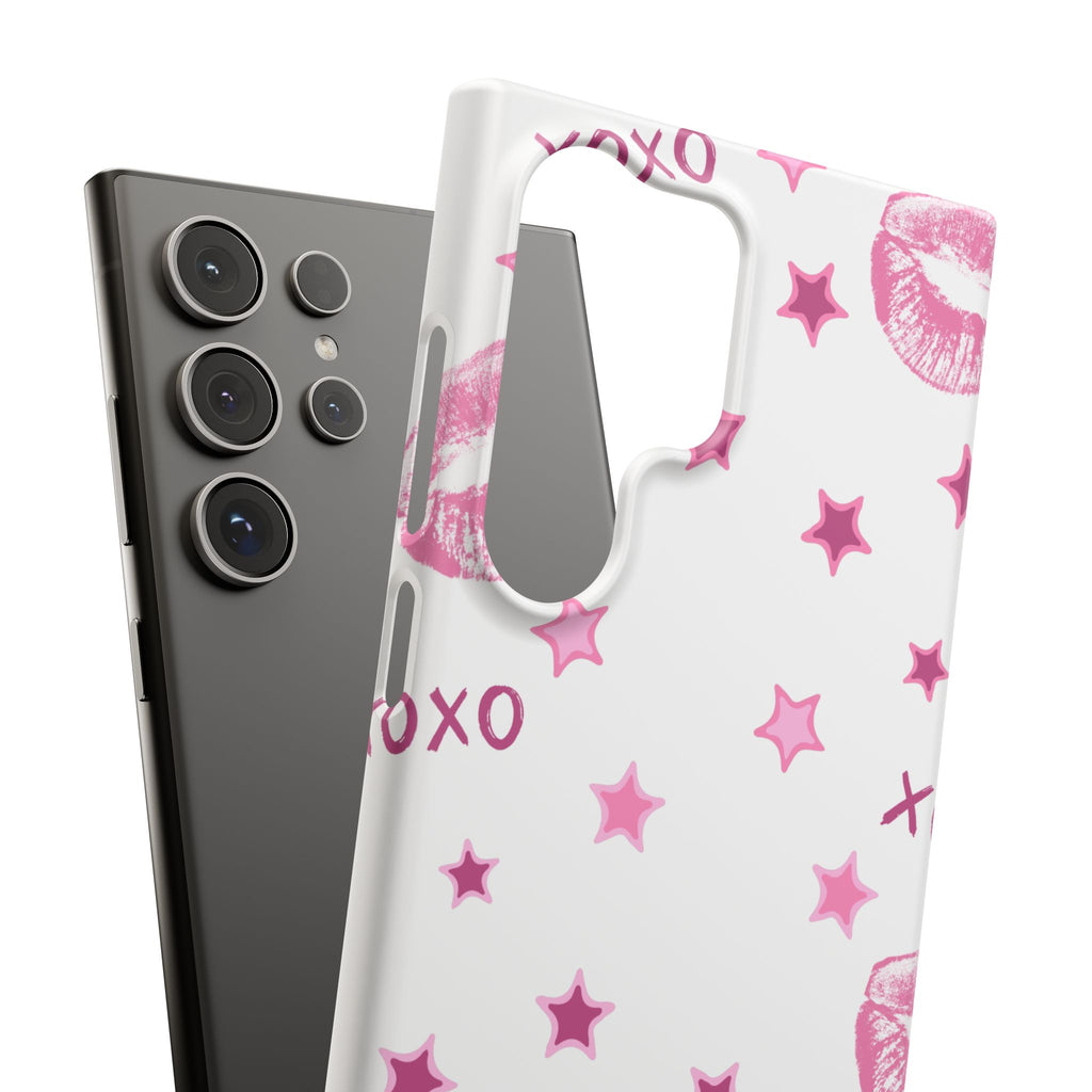 Kisses & Stars Snap Phone Case 💋