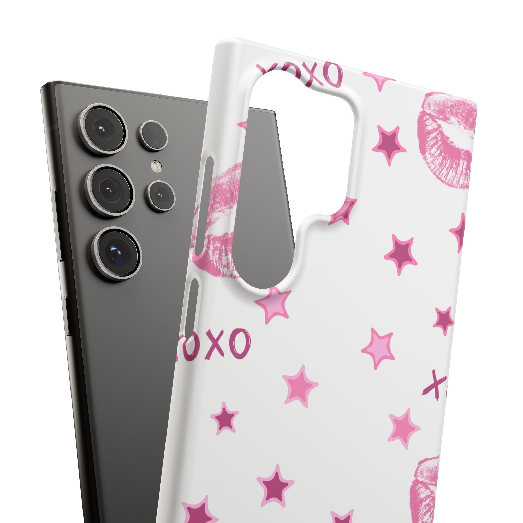 Kisses & Stars Snap Phone Case 💋