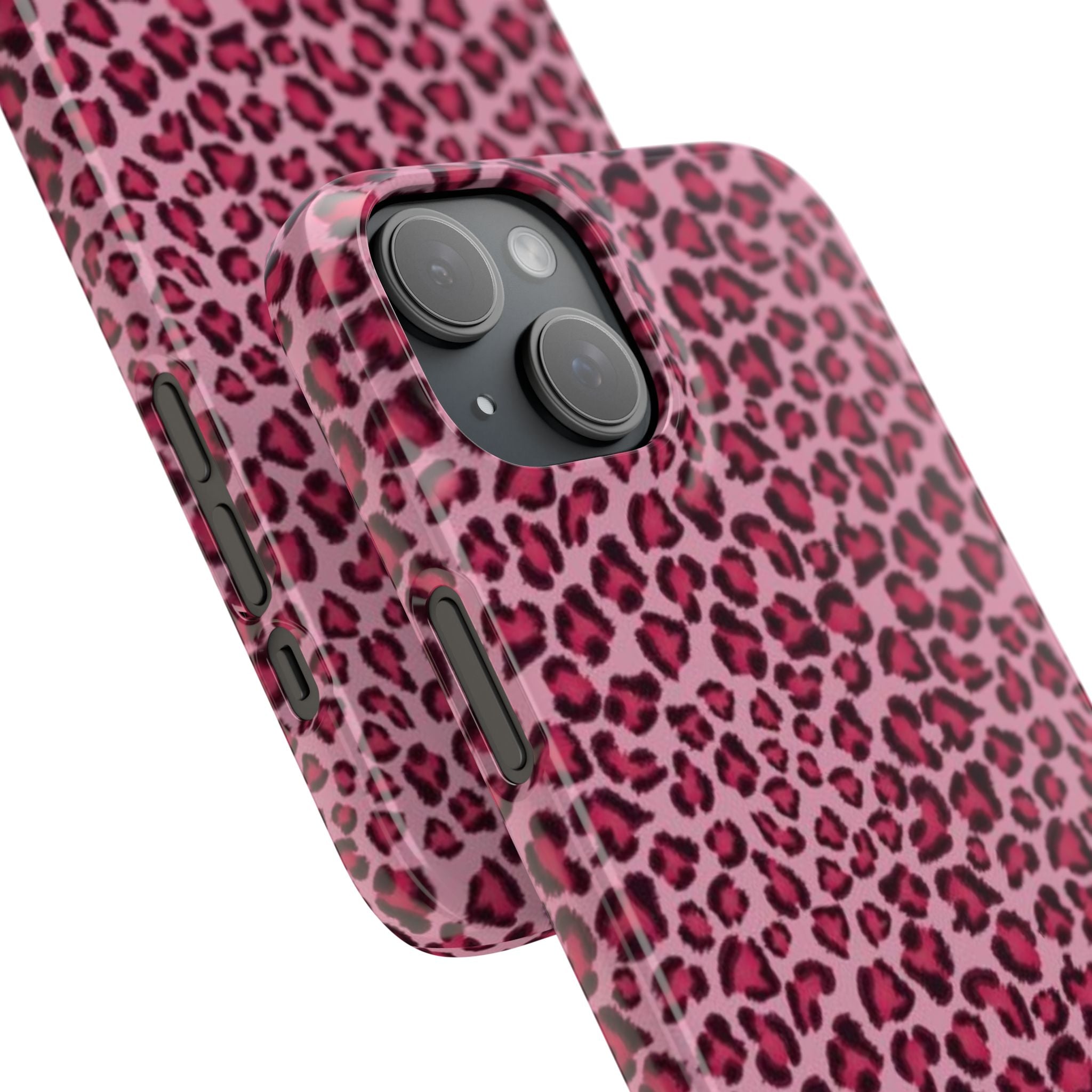 Pink Leopard Print Phone Case