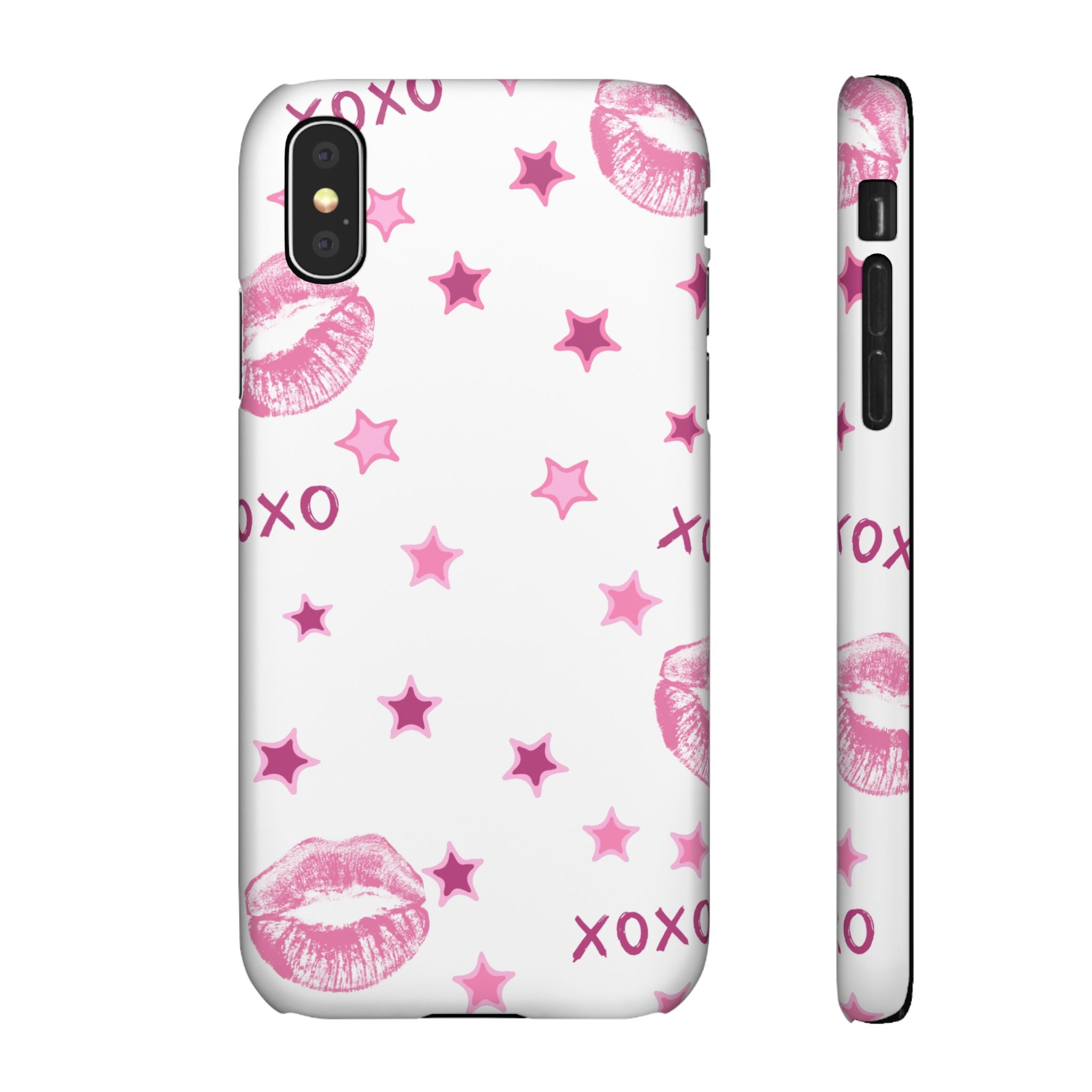 Kisses & Stars Snap Phone Case 💋