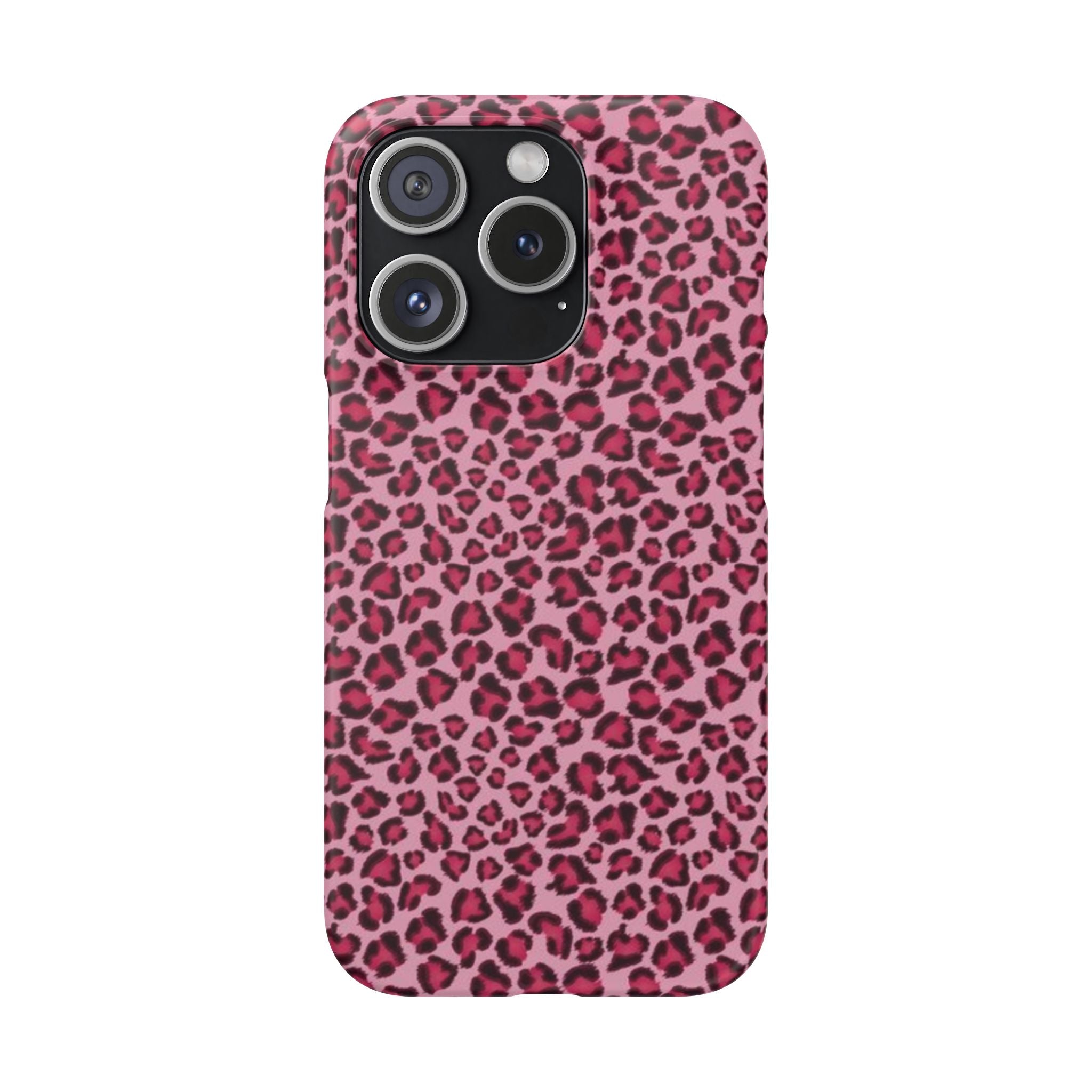 Pink Leopard Print Phone Case