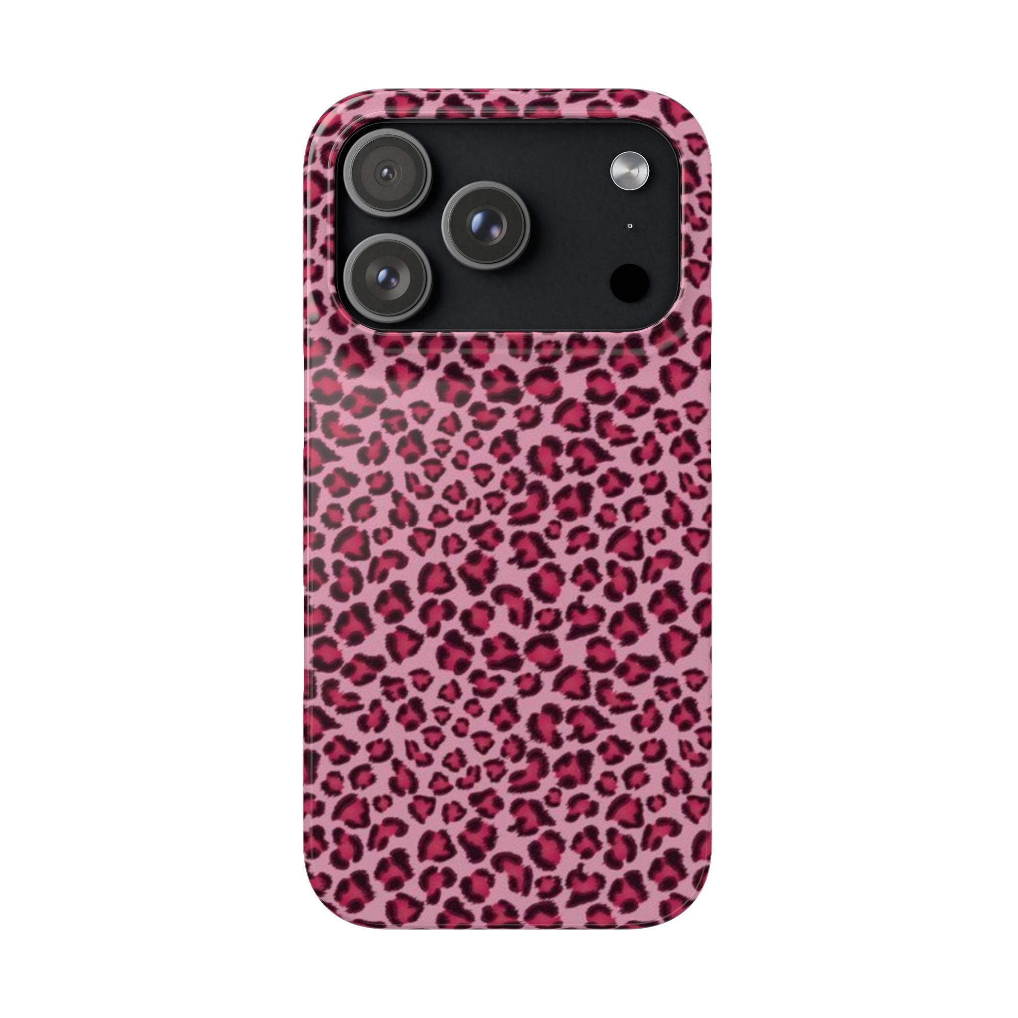 Pink Leopard Print Phone Case